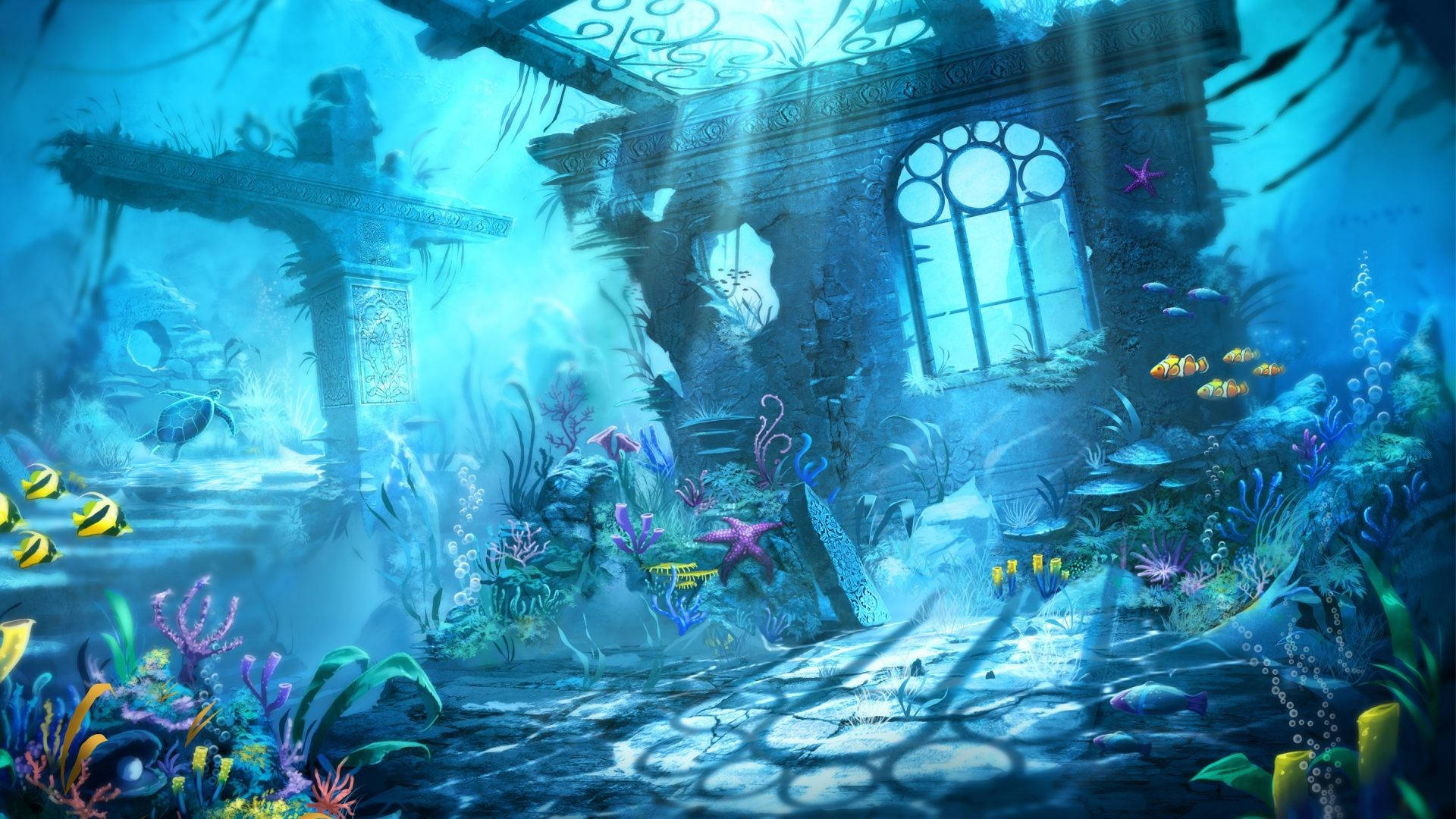 Download Trine Underwater Ocean Desktop Wallpaper