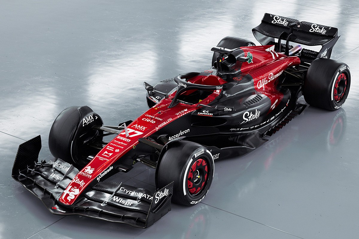 Alfa Romeo unveils new look for 2023 F1 car