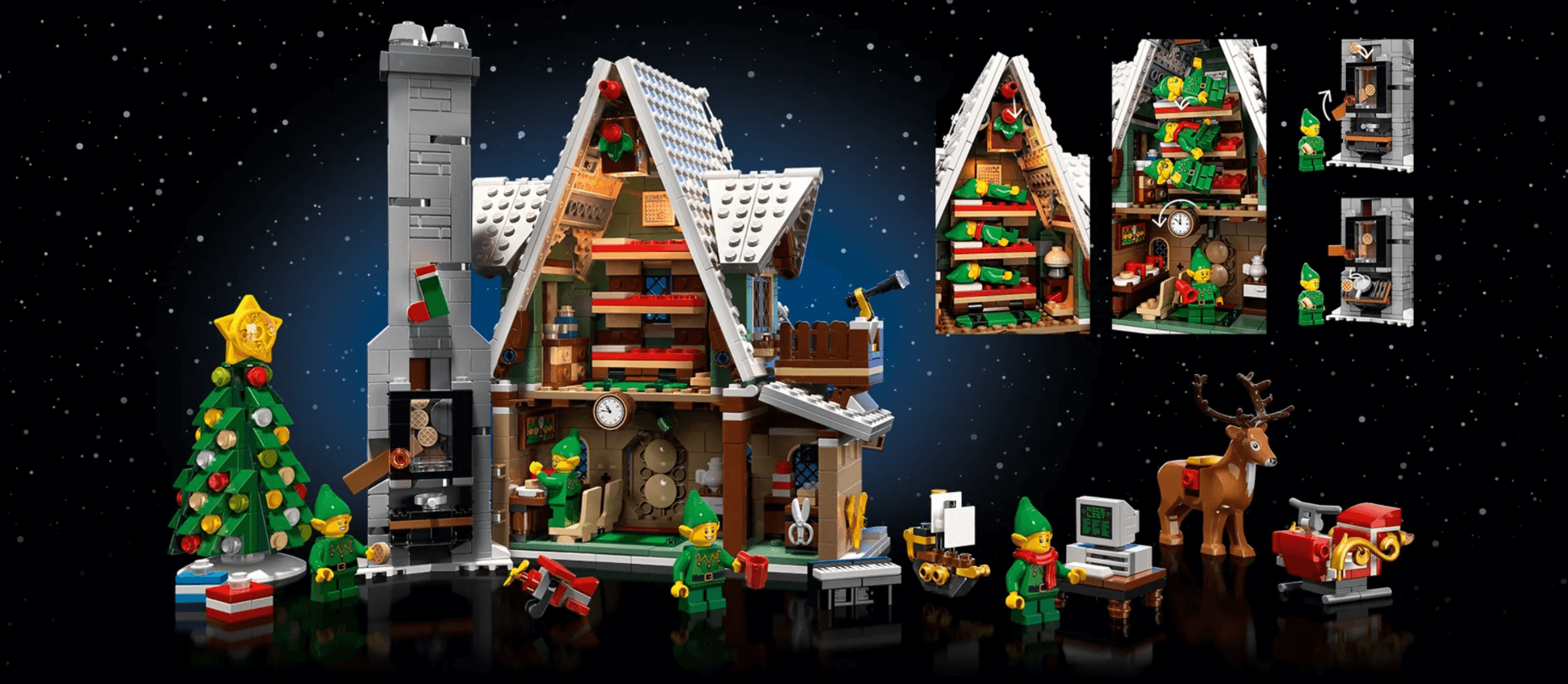 LEGO Christmas 2020 sets. Elf Club House, Advent Calendars & more