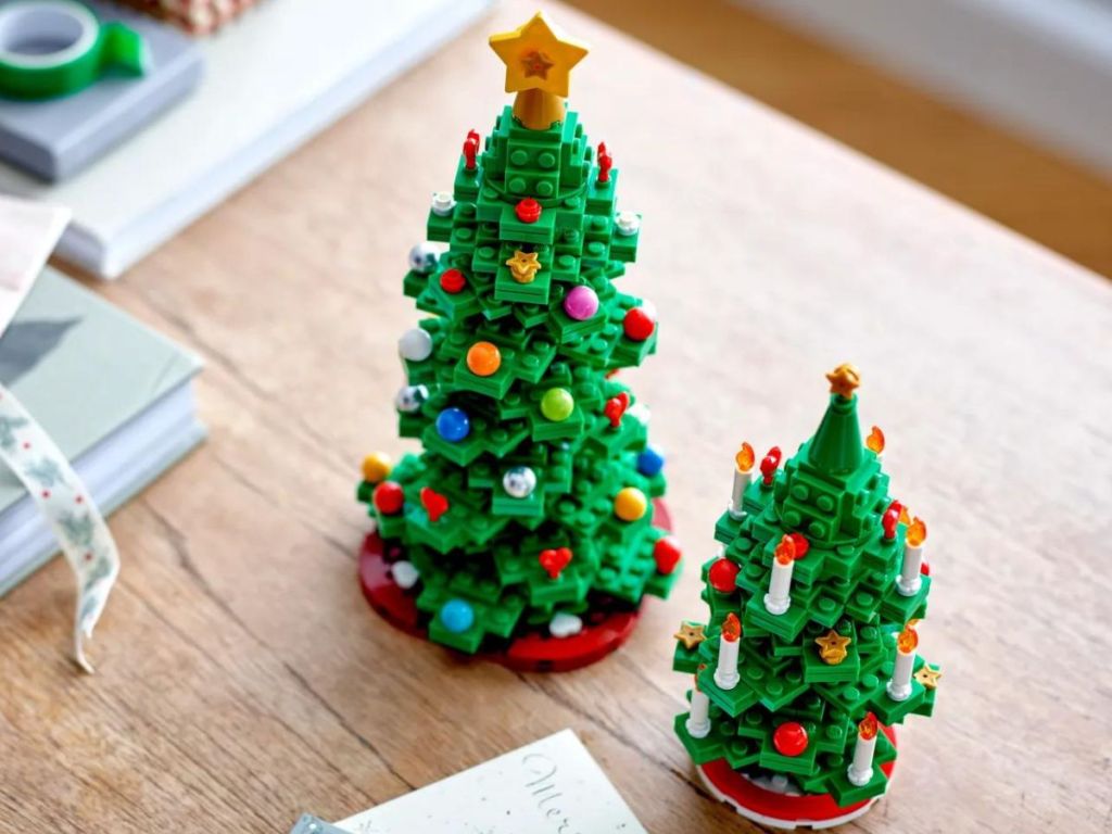 This LEGO Christmas Tree Building Set is Back in Stock NOW!
