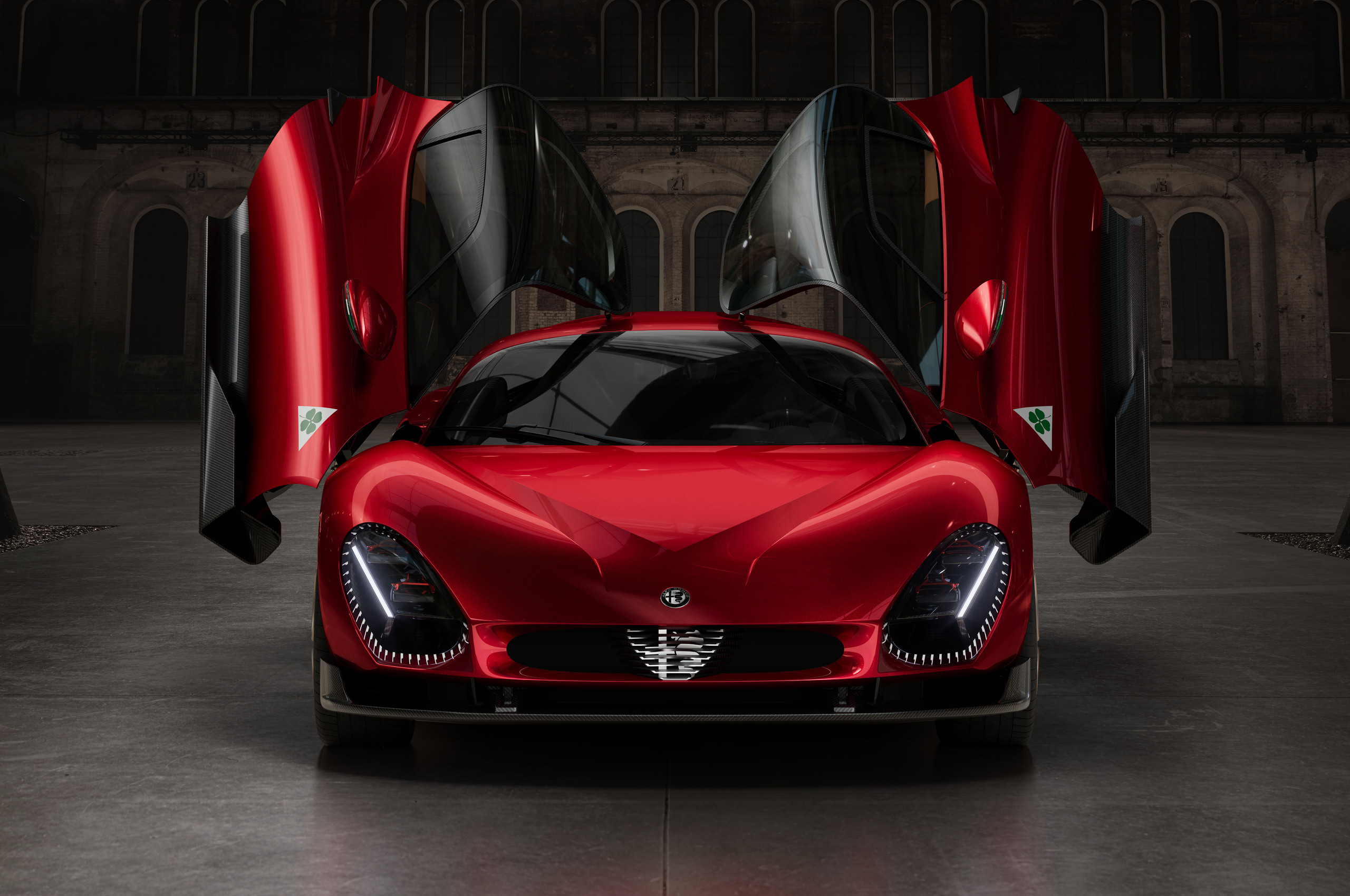 Alfa Romeo 33 Stradale 2023 Chromebook Pixel HD 4k Wallpaper, Image, Background, Photo and Picture