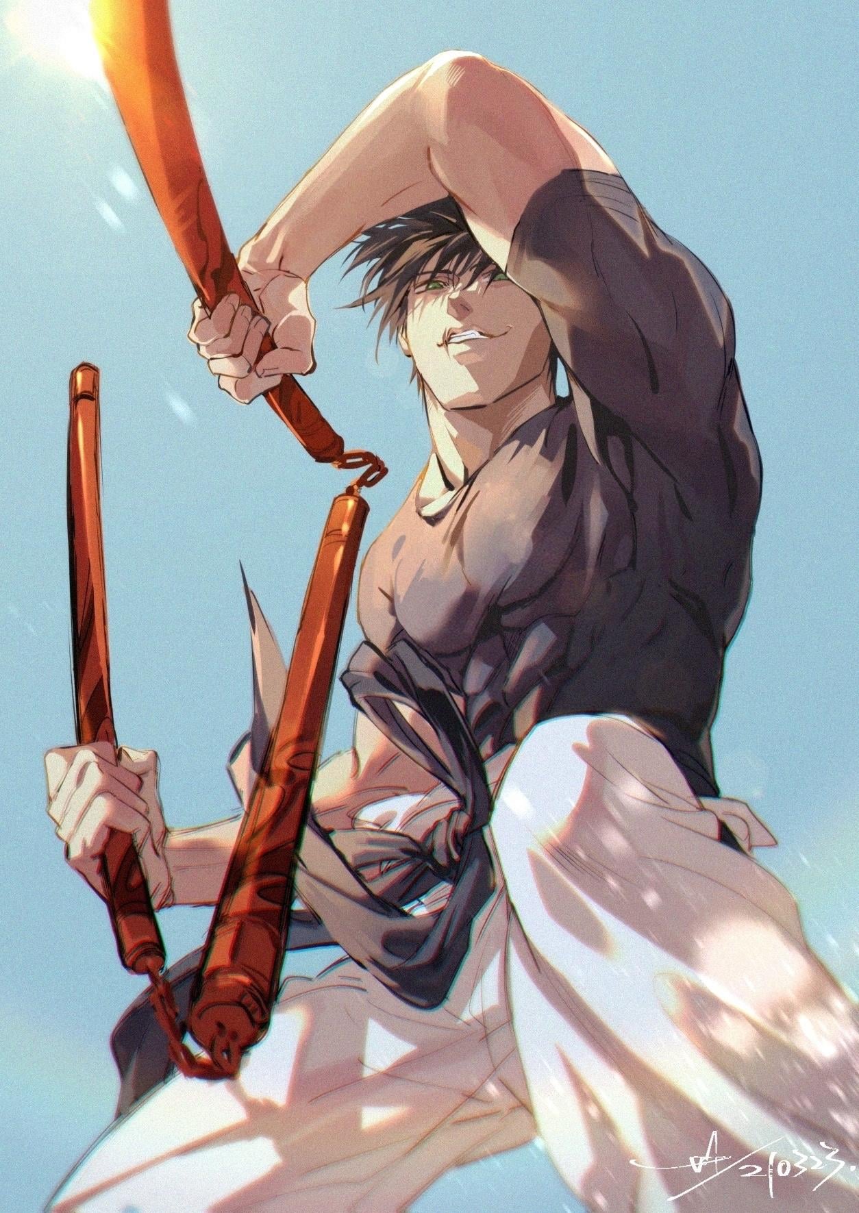 Toji Fushiguro 4K wallpaper for phone