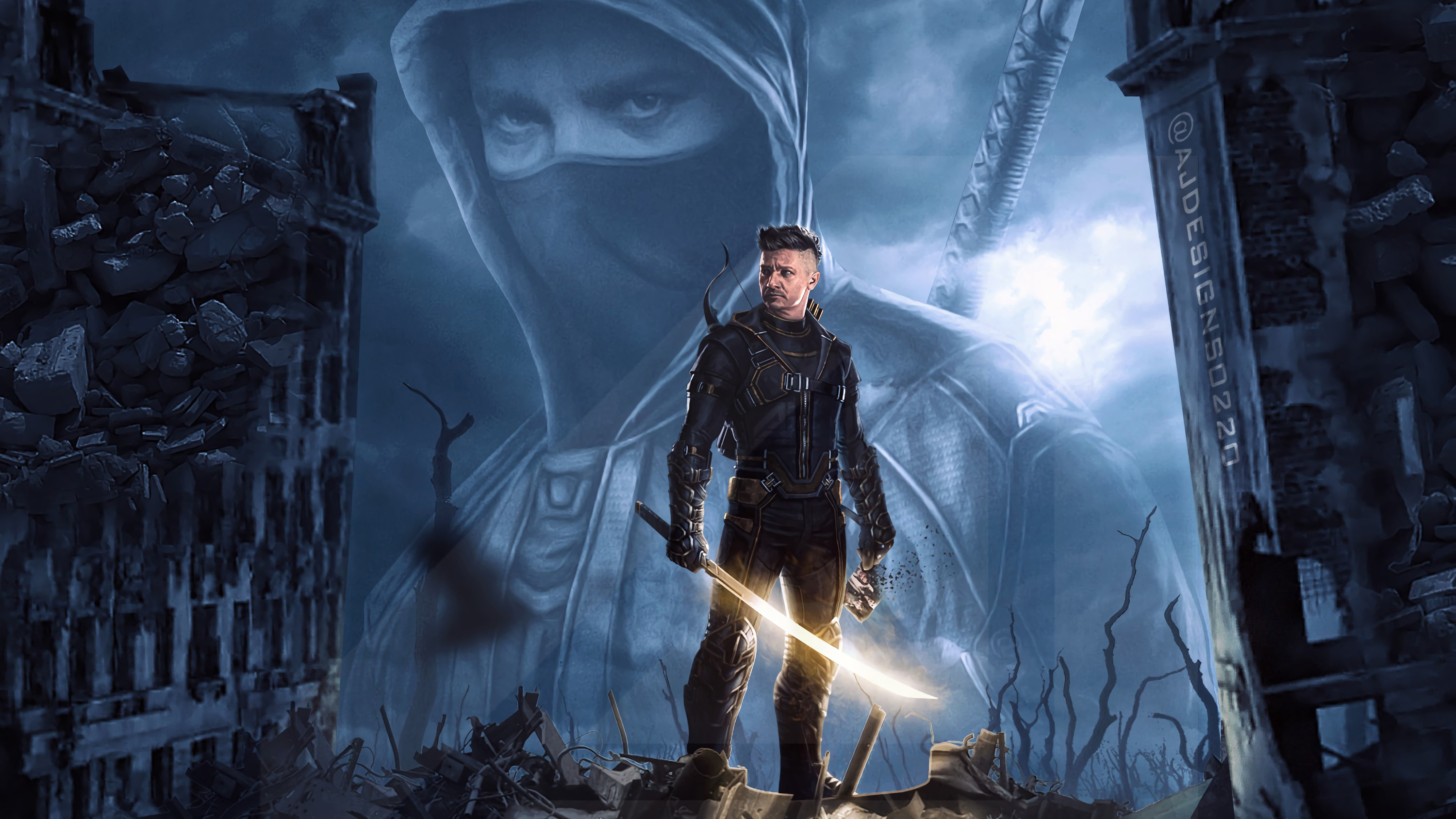 Ronin 4k Art 1600x1200 Resolution HD 4k Wallpaper, Image, Background, Photo and Picture