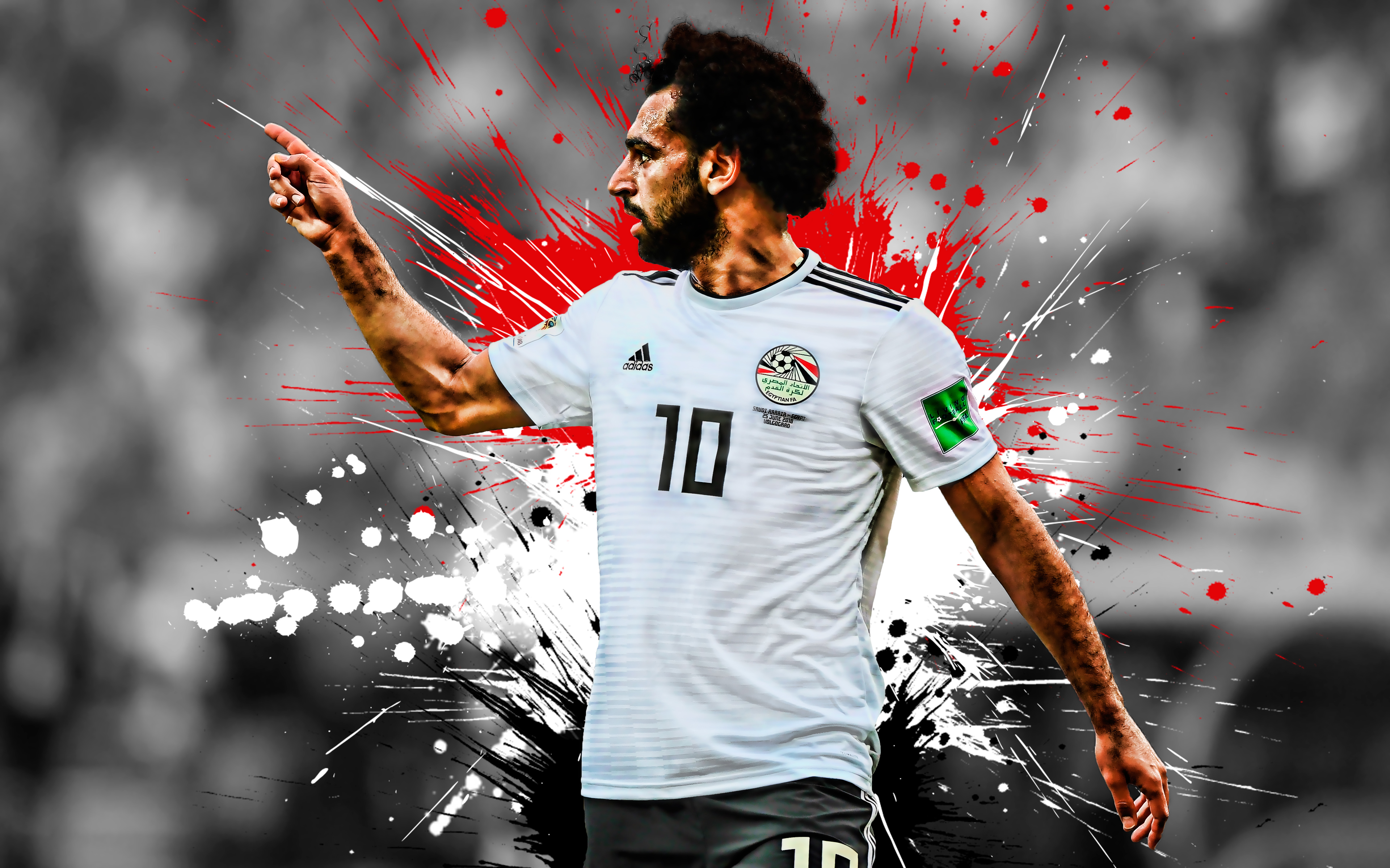HD desktop wallpaper: Sports, Footballer, Soccer, Egyptian, Mohamed Salah download free picture