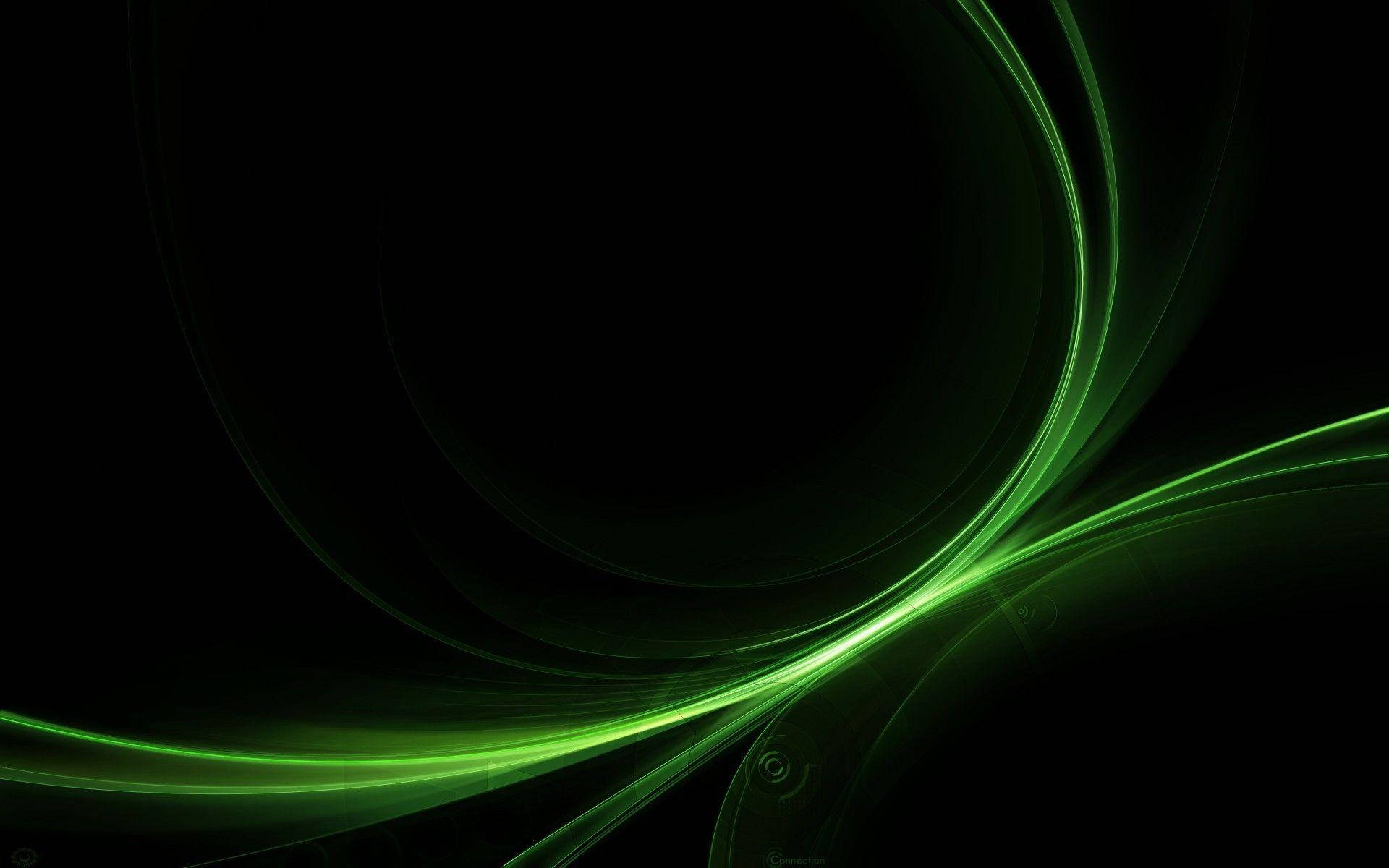 Green Abstract Wallpaper