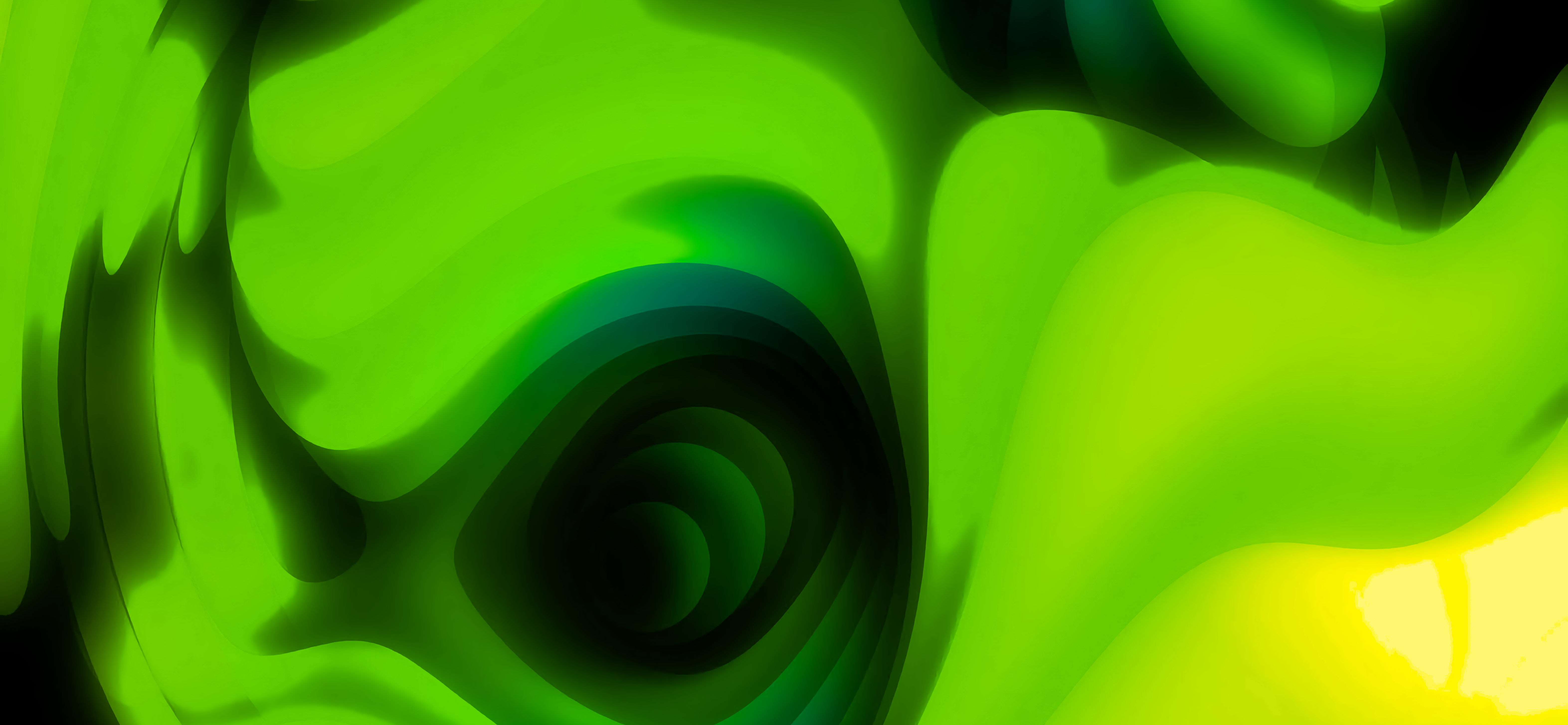 Abstract Green 4k Ultra HD Wallpaper