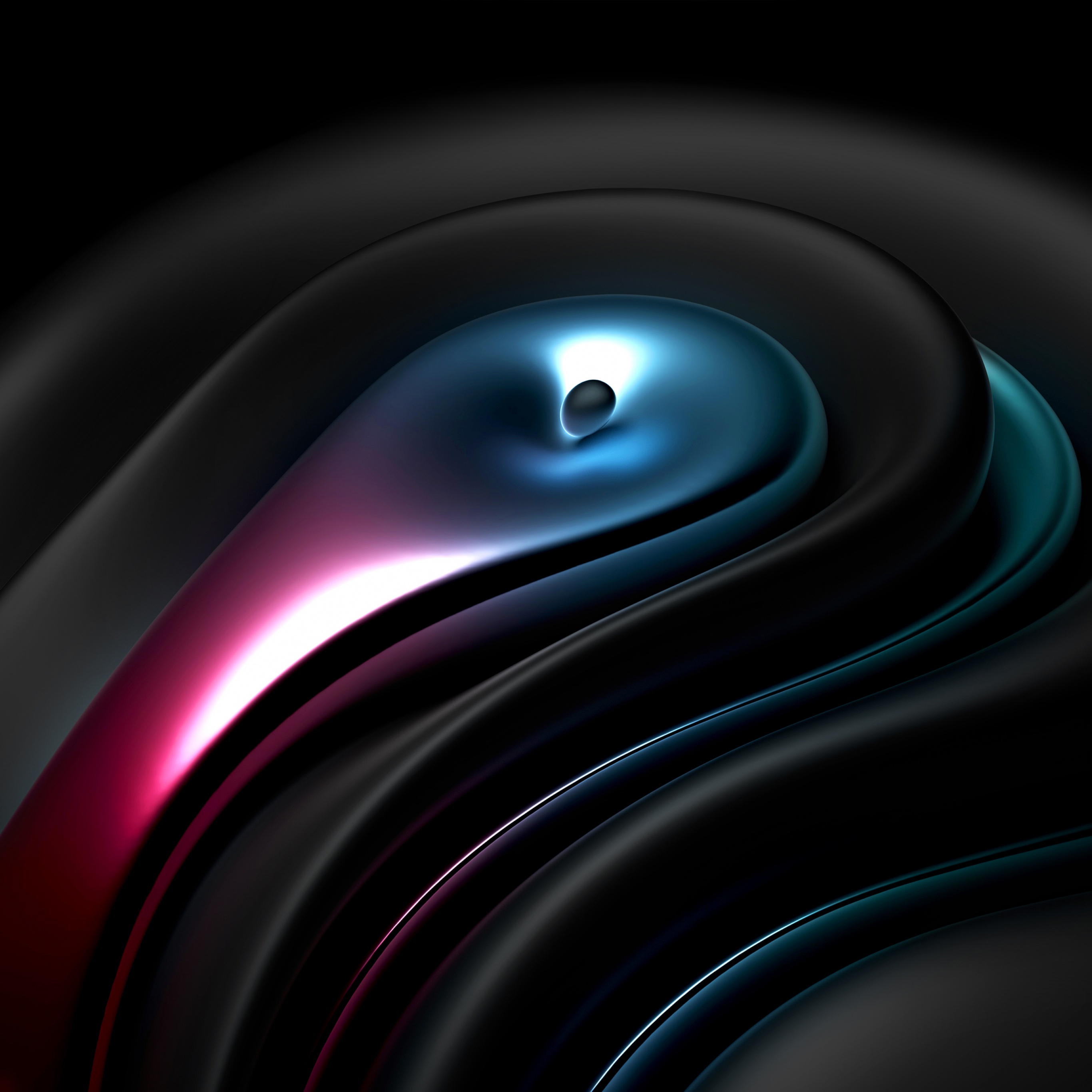 Abstract background Wallpaper 4K, Black background, AMOLED