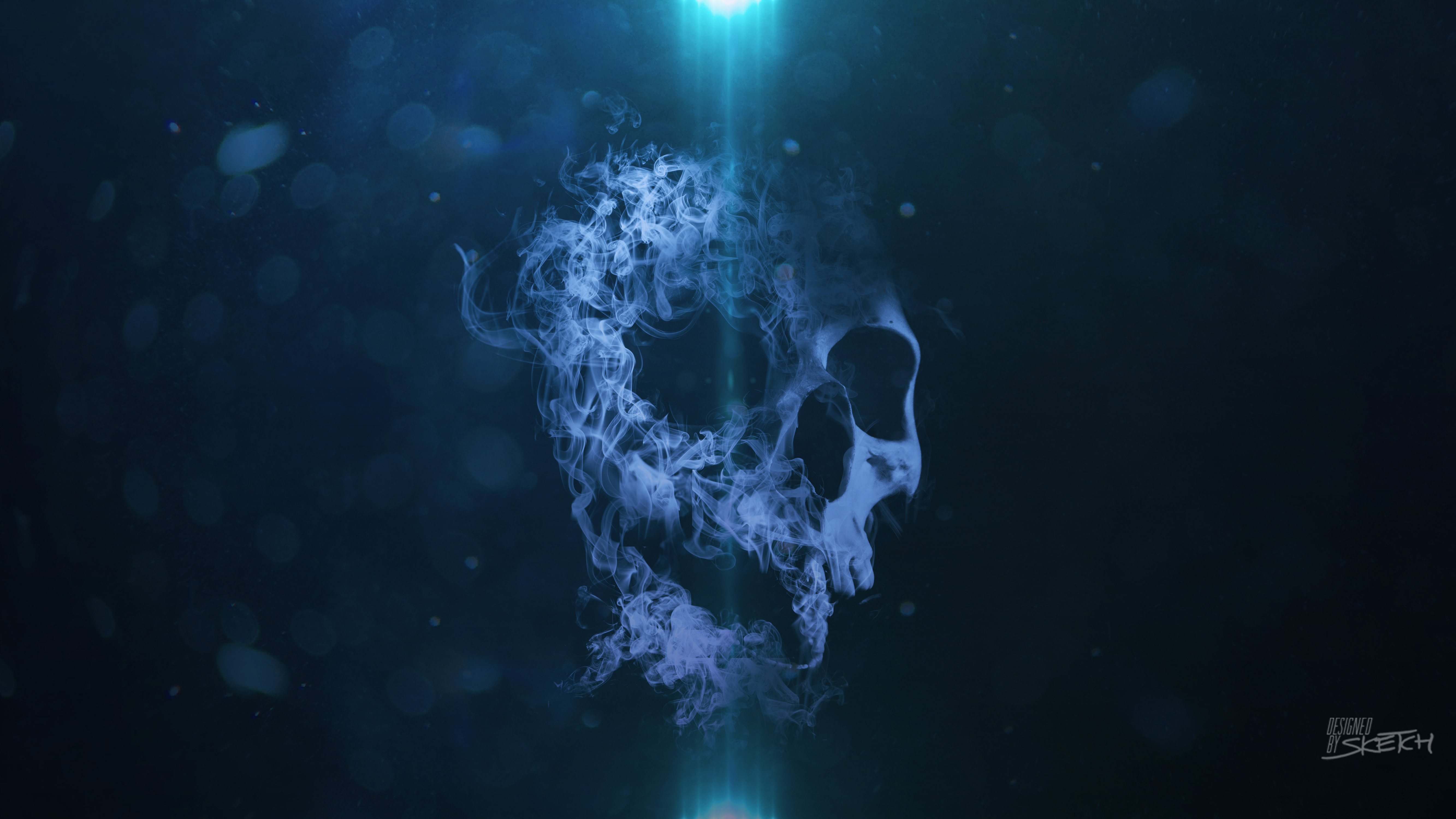 Dark Skull 4k Ultra HD Wallpaper
