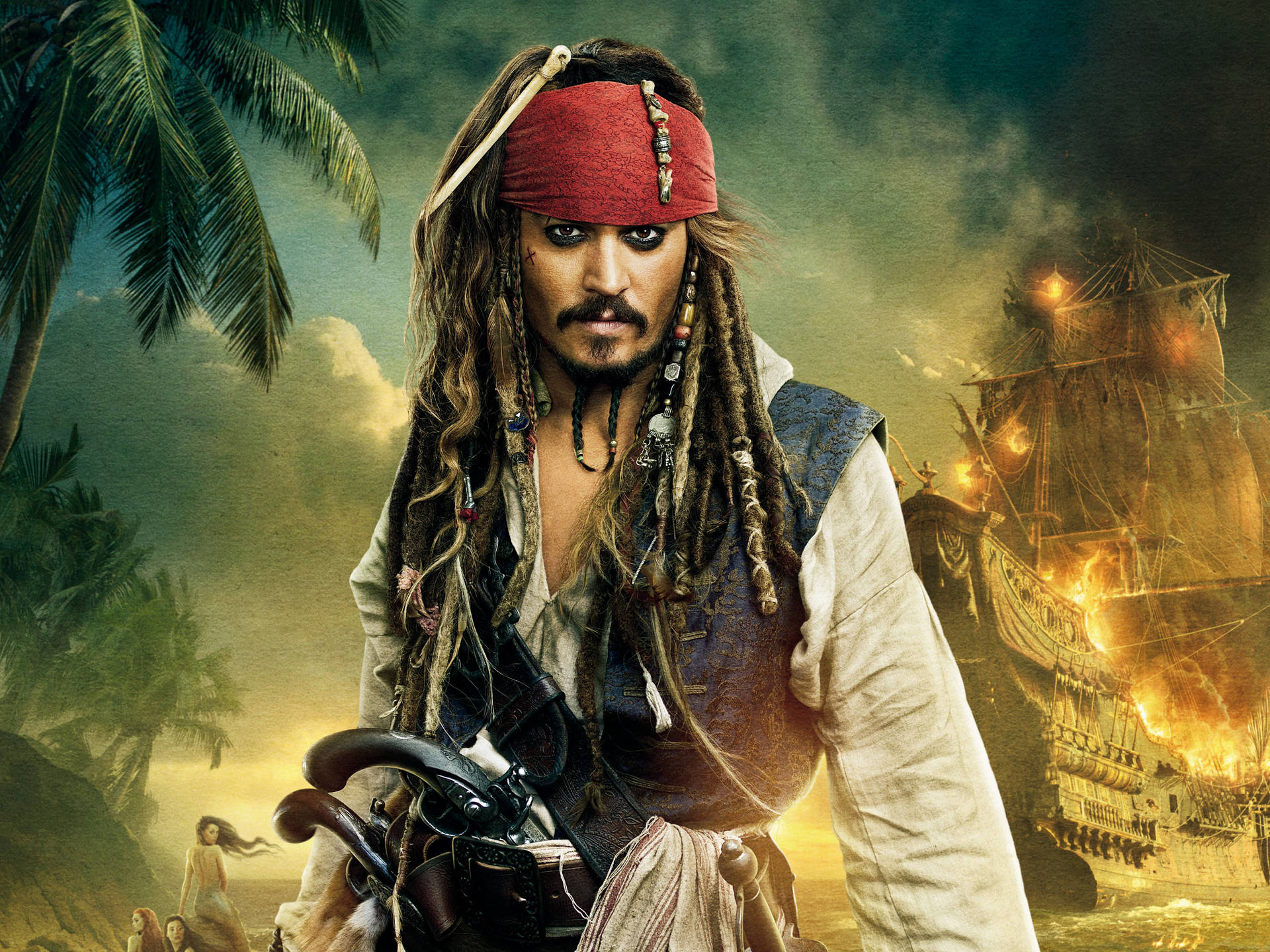 Download Captain Jack Sparrow Wallpaper