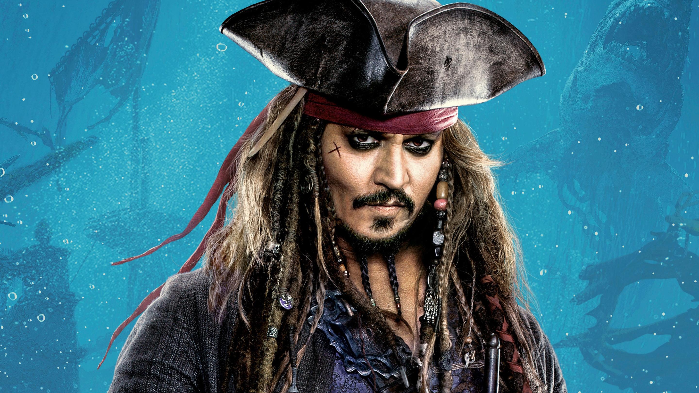 Captain Jack Sparrow 4K Wallpaper Free Captain Jack Sparrow 4K Background