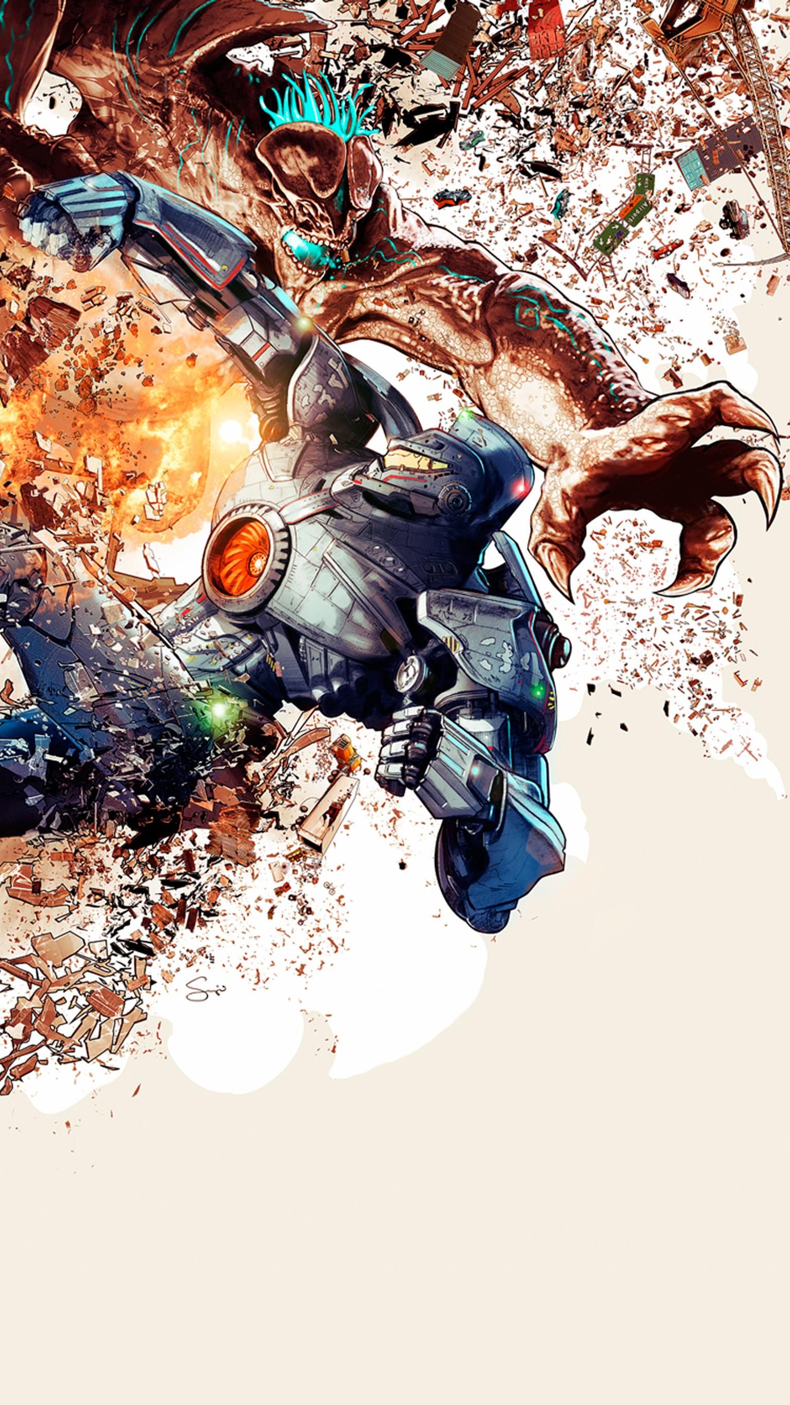 Pacific Rim Phone Wallpaper. Moviemania. Pacific rim, Pacific rim jaeger, Pacific