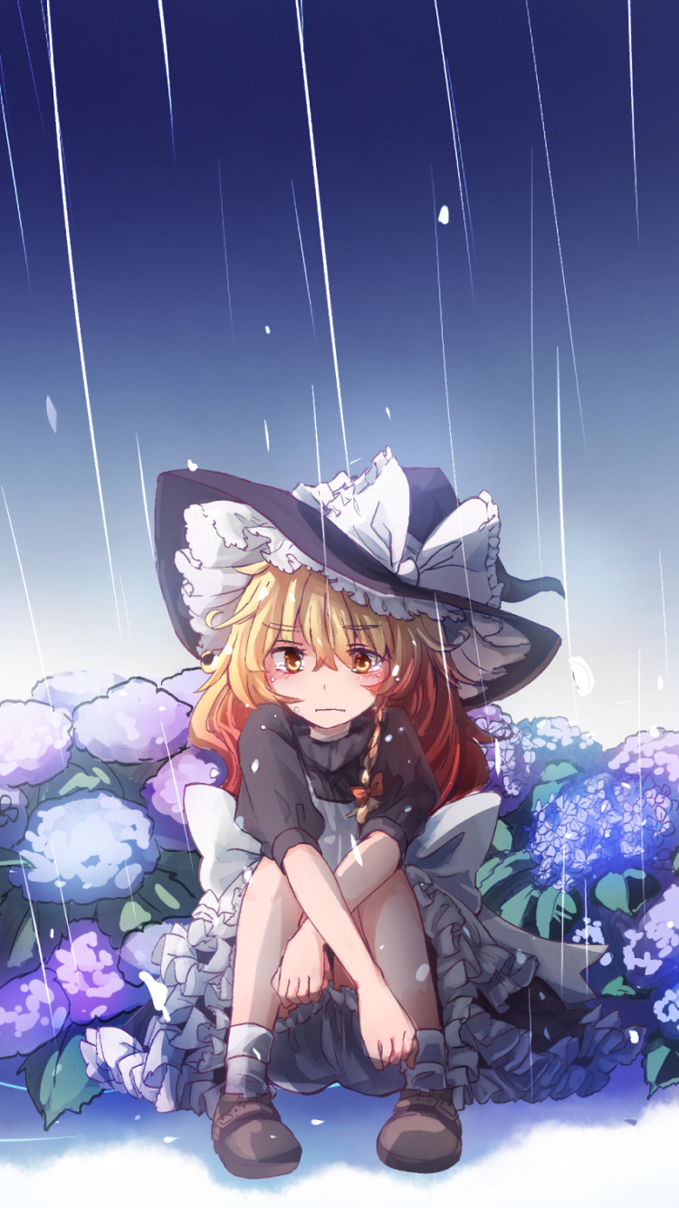 Anime Touhou Phone Wallpaper