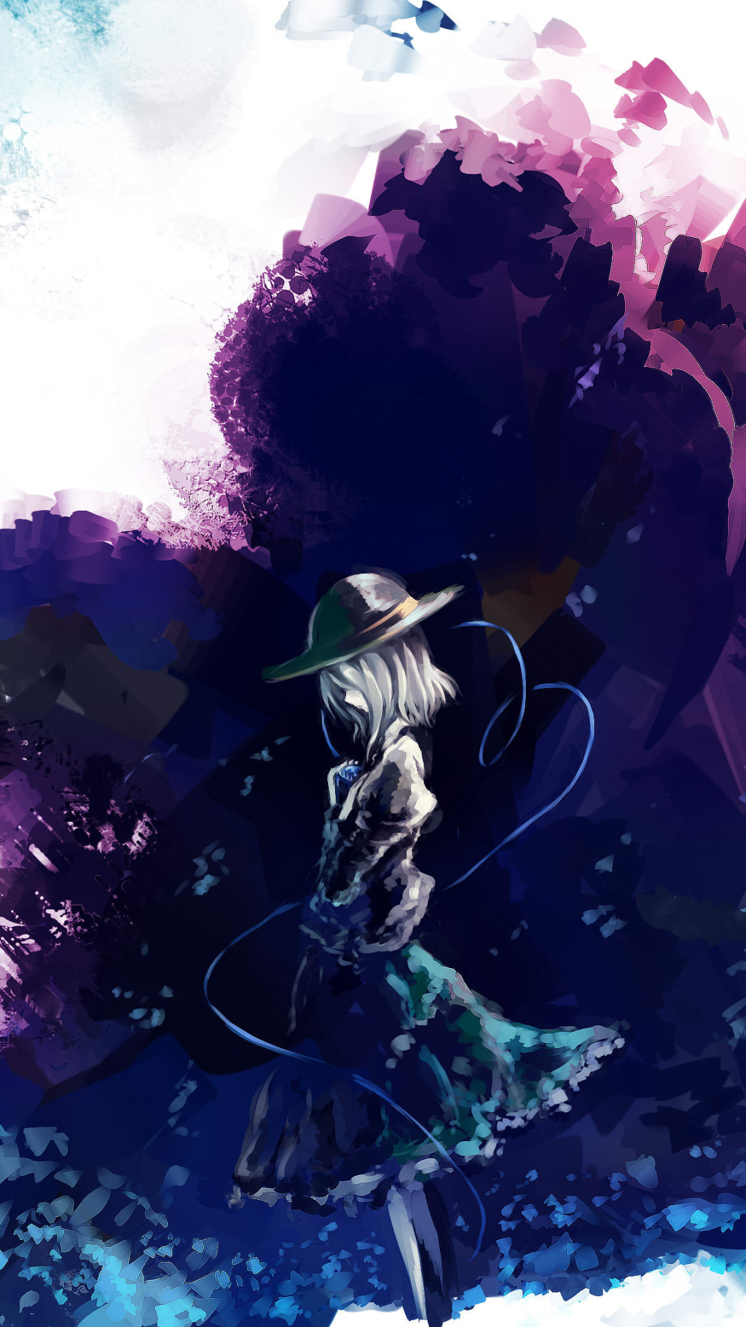 Anime Touhou Phone Wallpaper