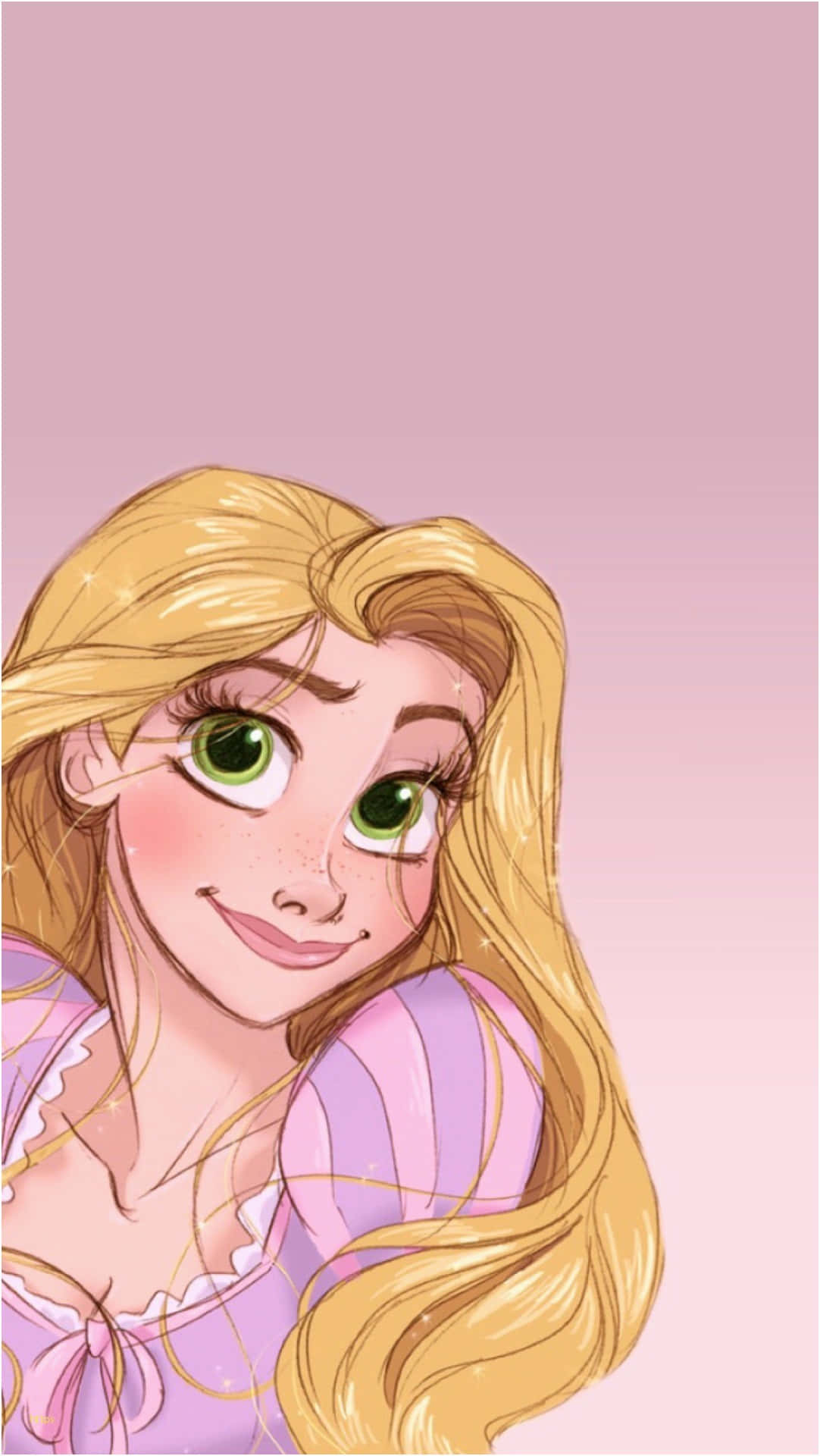 Download Rapunzel letting down her hair for the first time