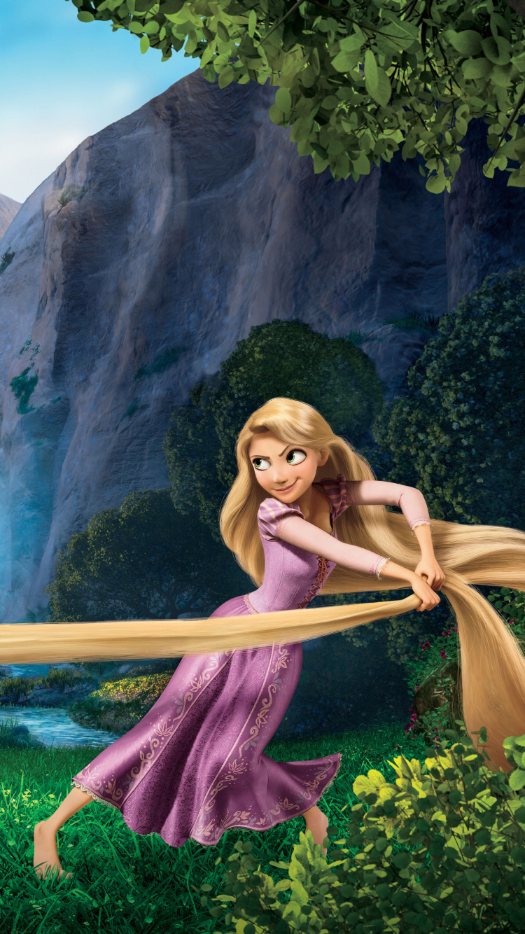 Mobile wallpaper: Rapunzel, Movie, Tangled, 1368752 download the picture for free