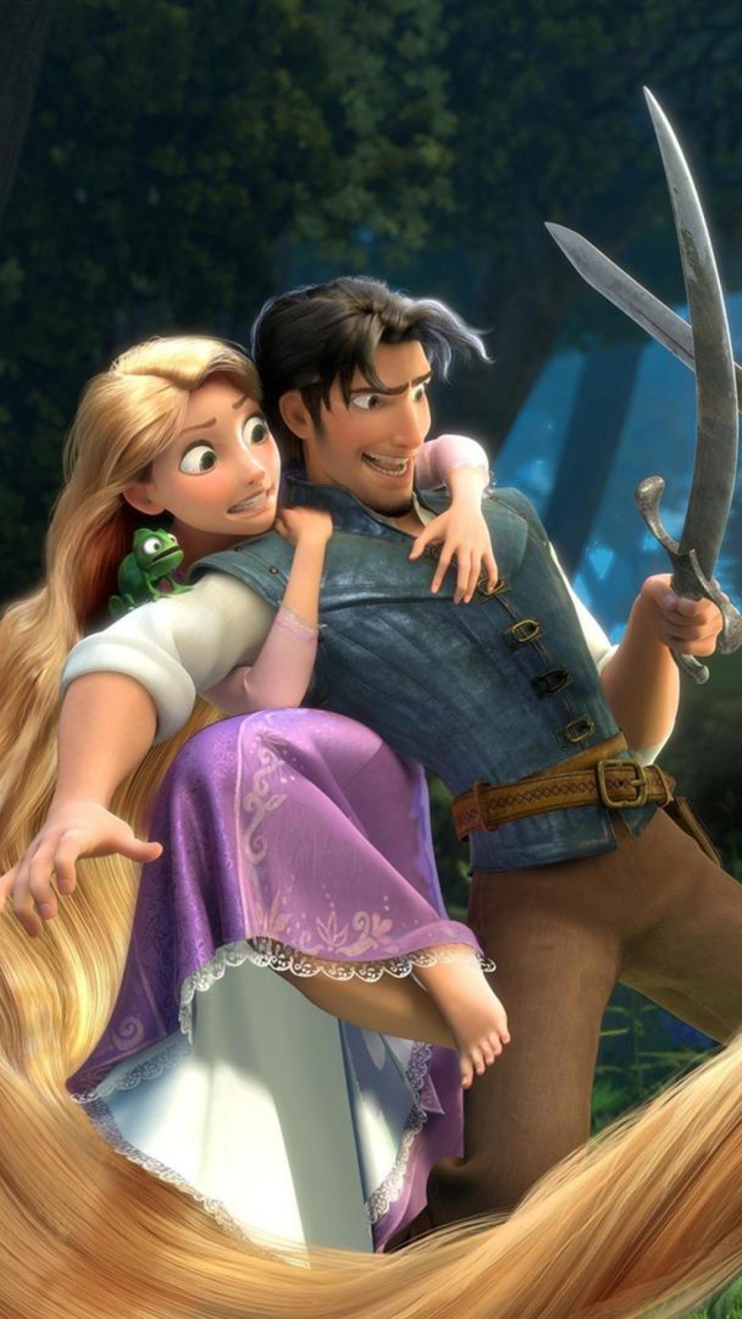 Tangled Wallpaper for iPhone 7 Plus