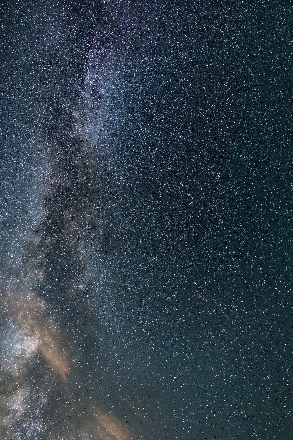 Space photography of stars photo