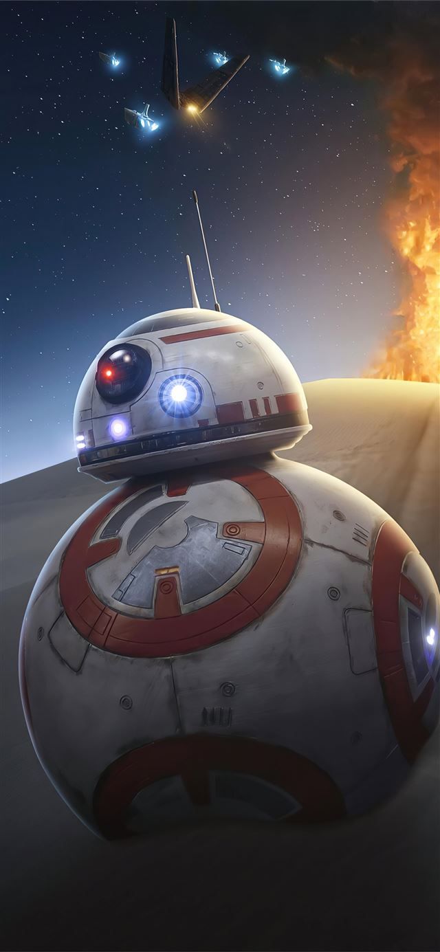 bb 8 journey iPhone 11 Wallpaper. Star wars image, Star wars wallpaper, Star wars wallpaper iphone