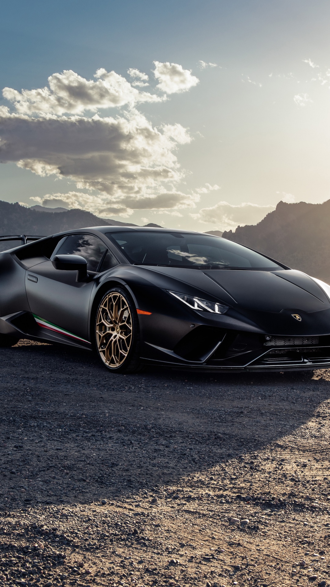 Lamborghini Huracan Performante Wallpaper 4K, Black cars, 5K