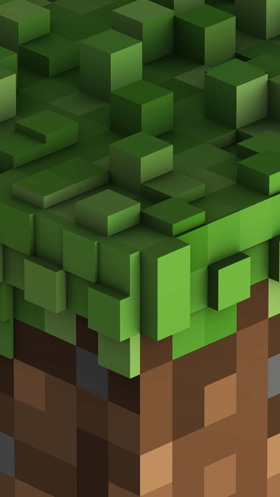 Download Stunning Minecraft Landscape Phone Background