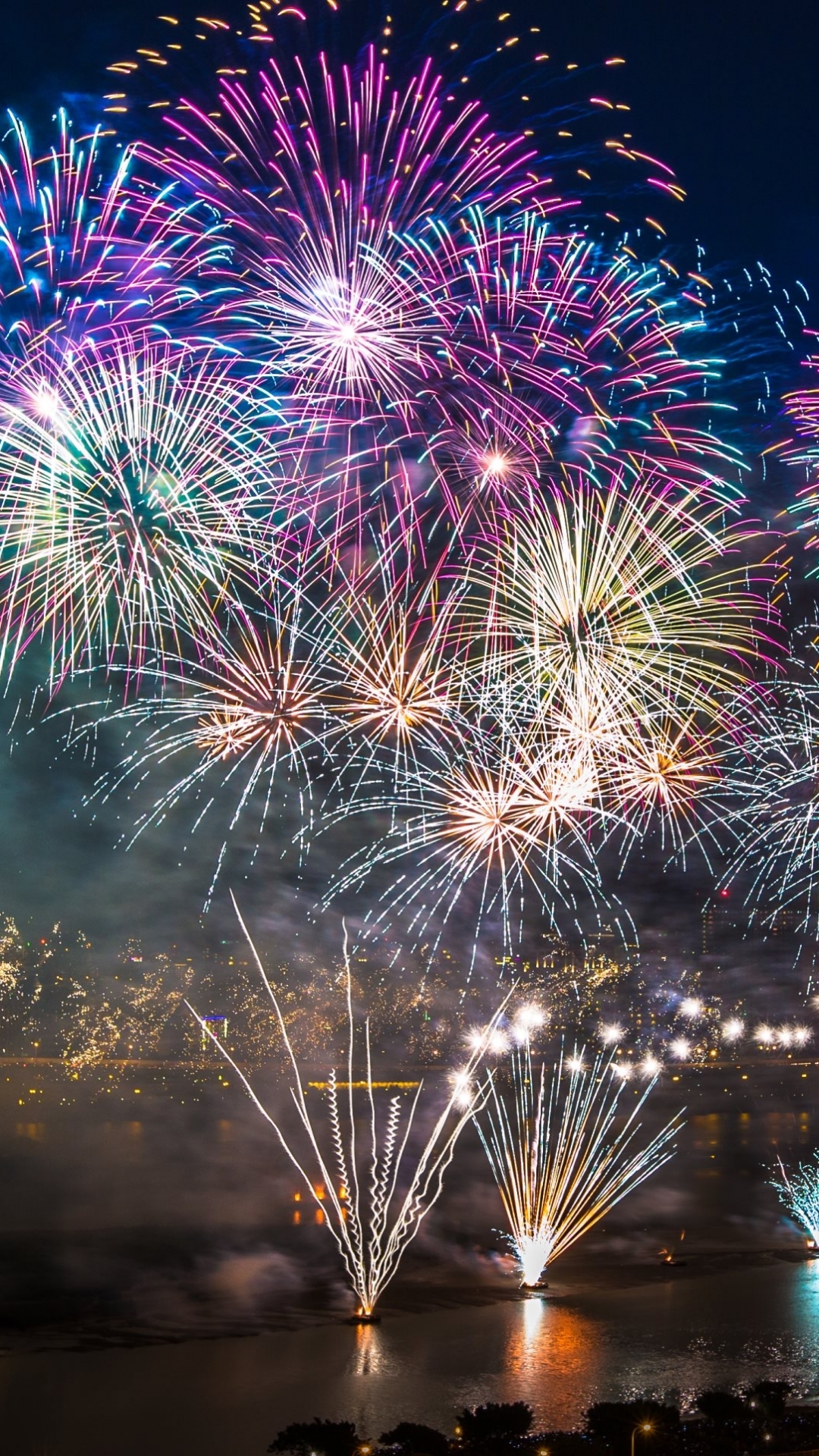 Fireworks Phone Wallpaper