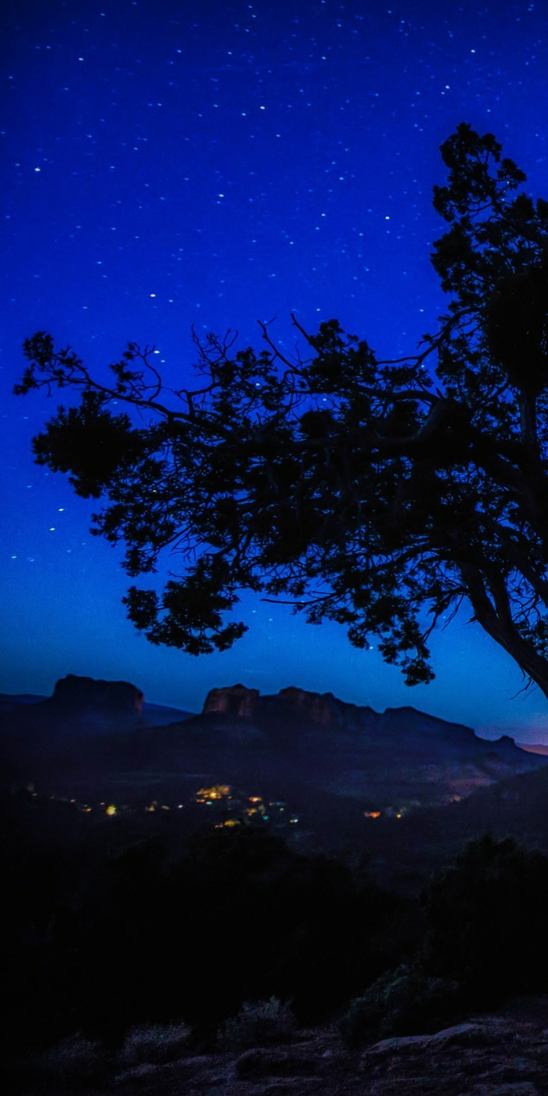 Sci Fi Stars Phone Wallpaper