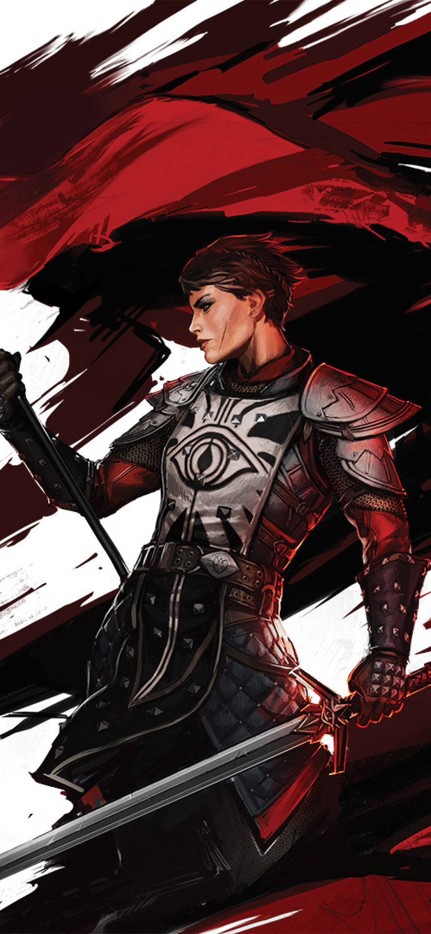 Download Dragon Age Phone Graphics and Sleek Design Wallpaper