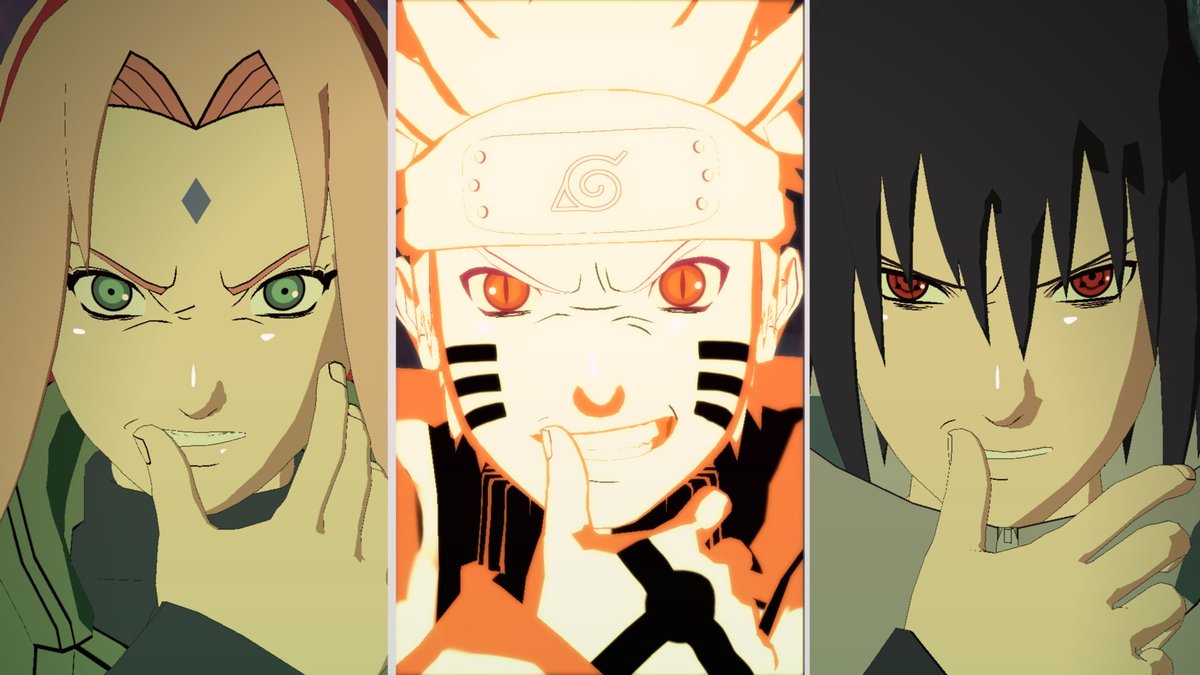 team seven culture trio, naruto storm 4