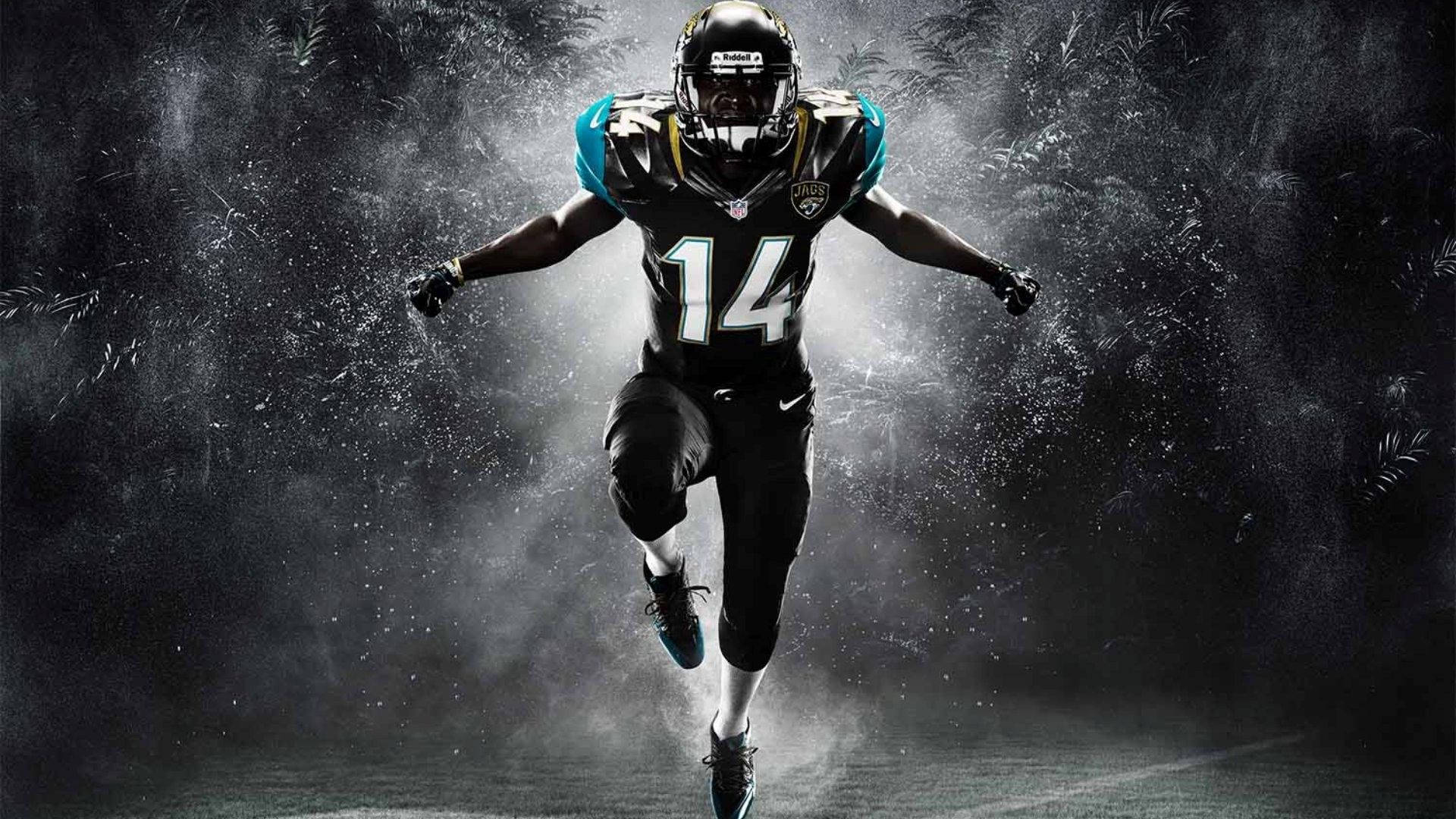 Download Cool Nfl Black Jersey Wallpaper