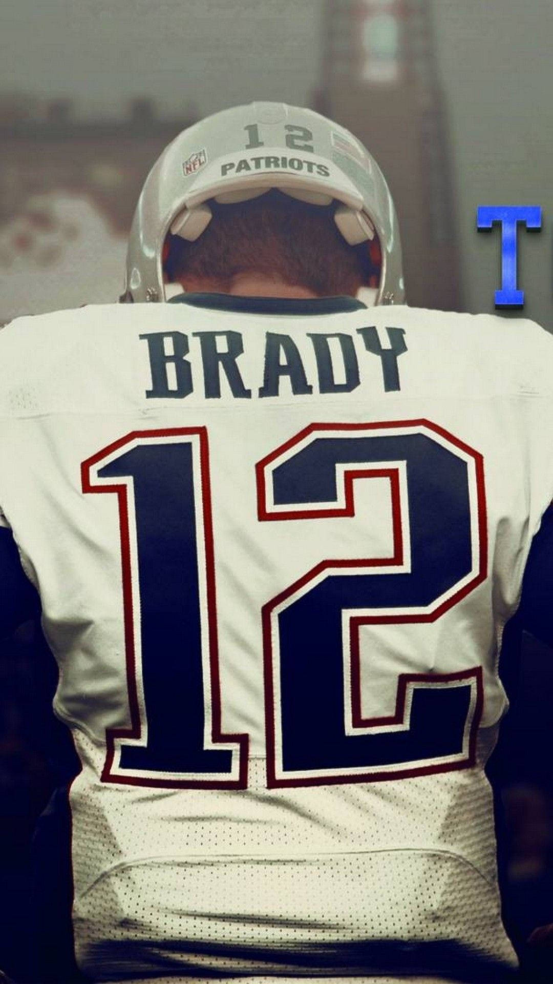 Download Tom Brady In His Back Jersey Wallpaper