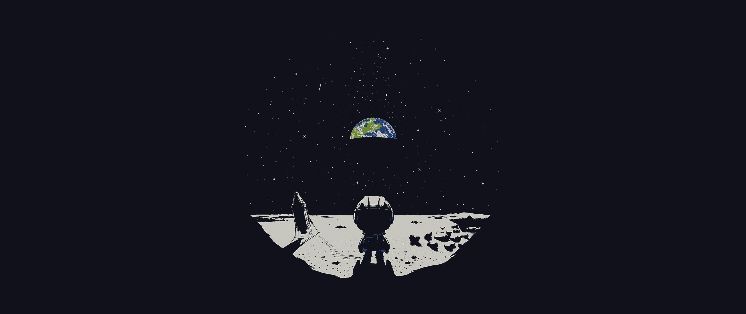 Earth Ultra Wide Moon Kerbal Space Program Wallpaperx1080