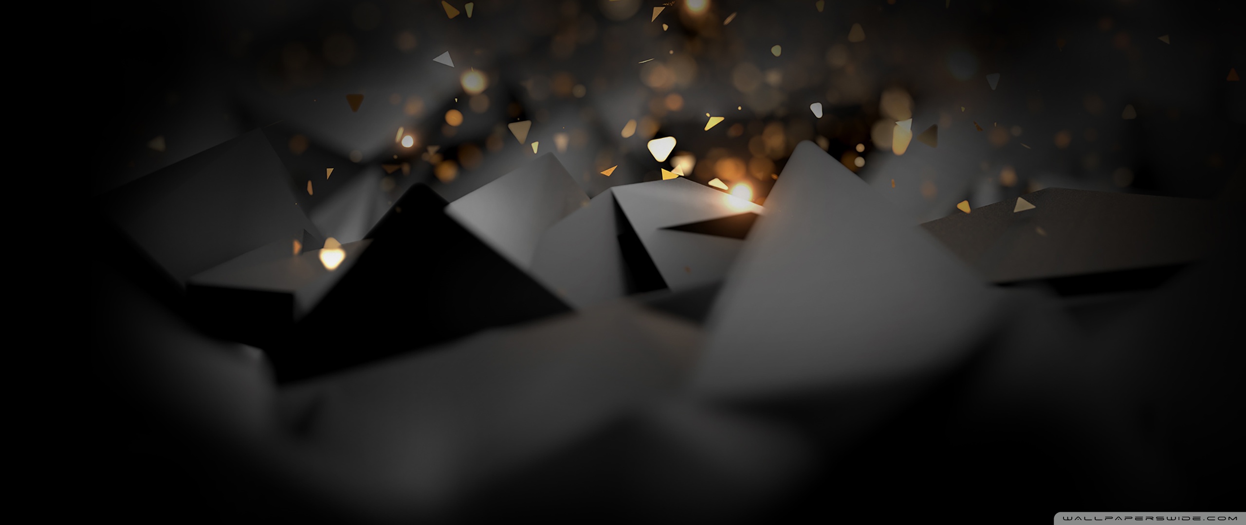 Black Abstract Design Ultra HD Desktop Background Wallpaper for: Widescreen & UltraWide Desktop & Laptop, Multi Display, Dual Monitor, Tablet