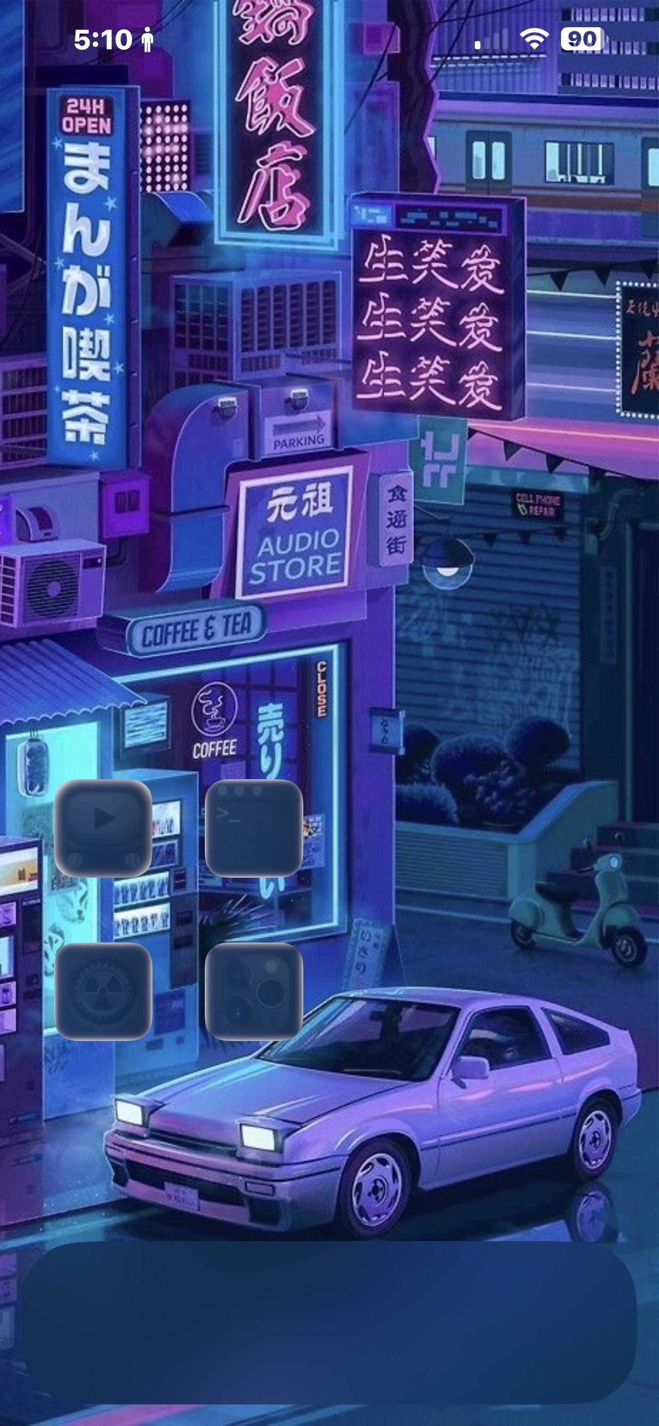 Minimalist iPhone setup