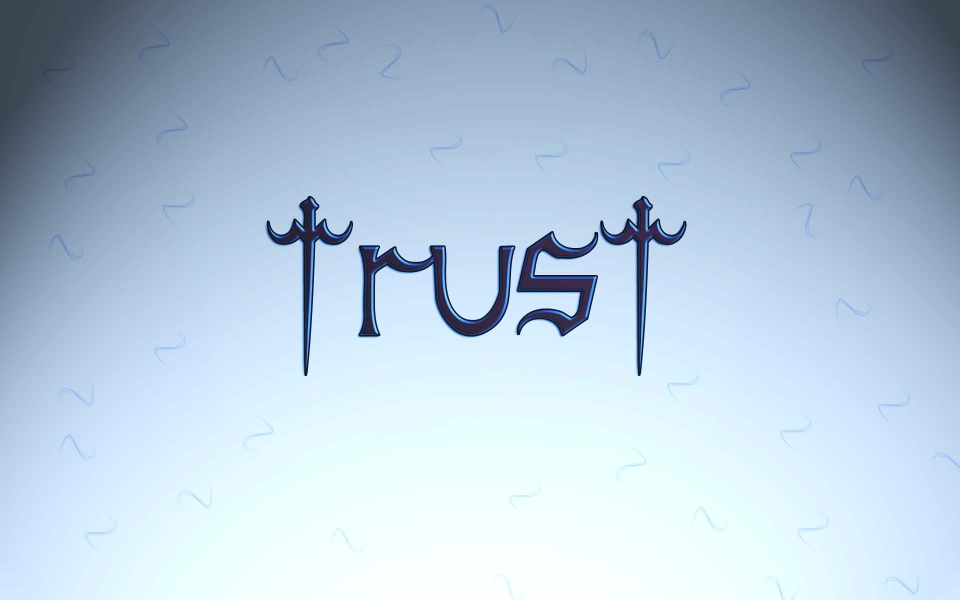 Trust word wallpaperx1200
