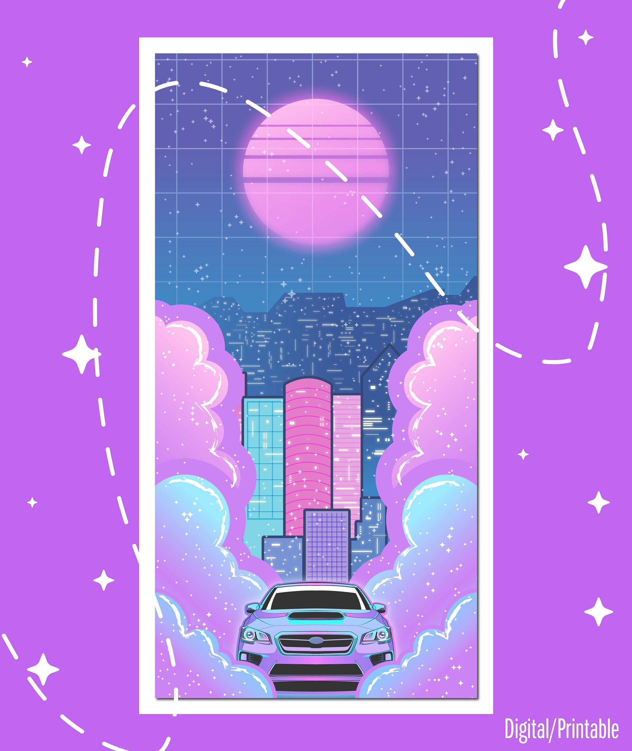 Car Lofi Wallpaper
