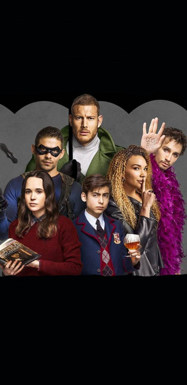 Download The Umbrella Academy Team Wallpaper