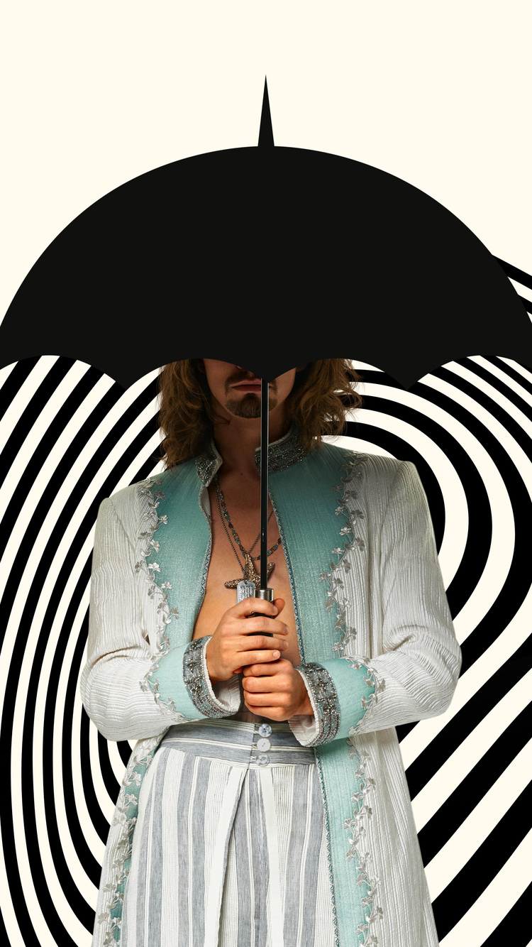 Robert Sheehan The Umbrella Academy Season 2 iPhone 6, iPhone 6S, iPhone 7 HD 4k Wallpaper, Image, Background, Photo and Picture