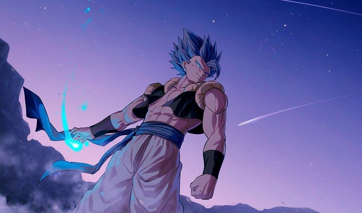 Gogeta PC Wallpaper. Anime dragon
