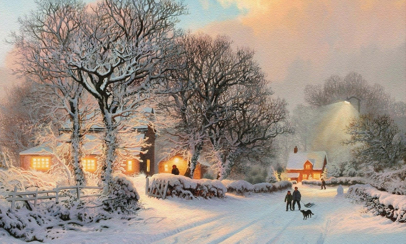 Download Beautiful Winter Landscape