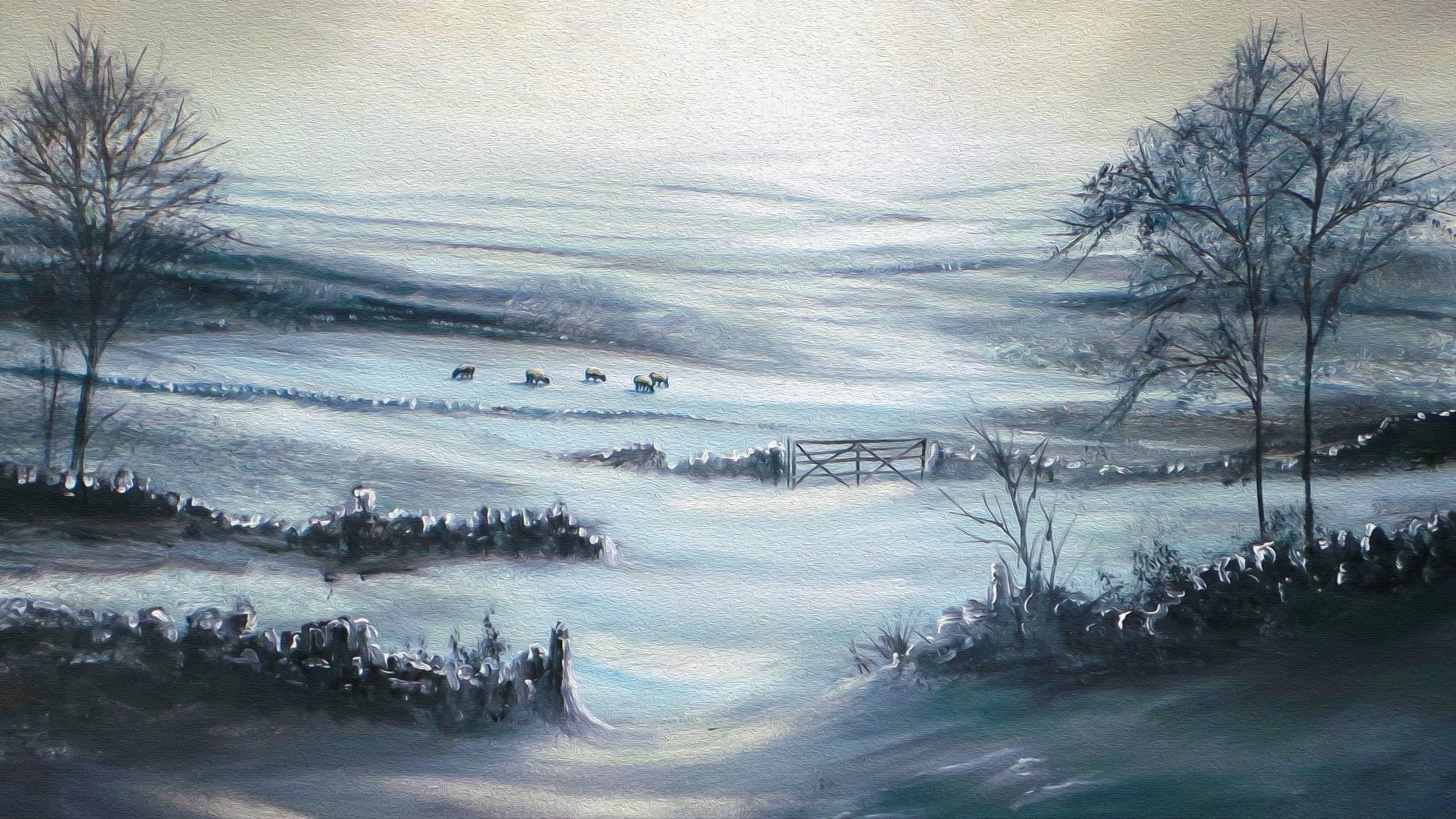 Artistic Winter 4k Ultra HD Wallpaper