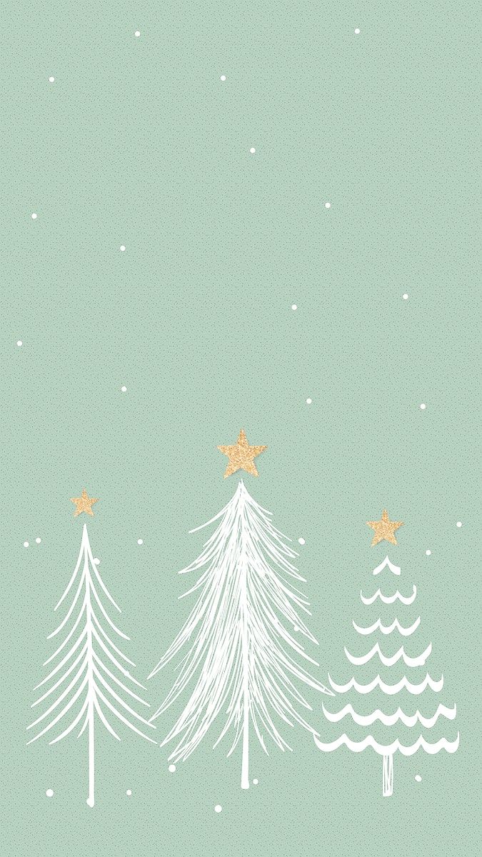 Download premium image of Aesthetic Christmas phone wallpaper, winter doo. Fondos de navidad para iphone, Fondos de pantalla de iphone, Fondo de pantalla navideño