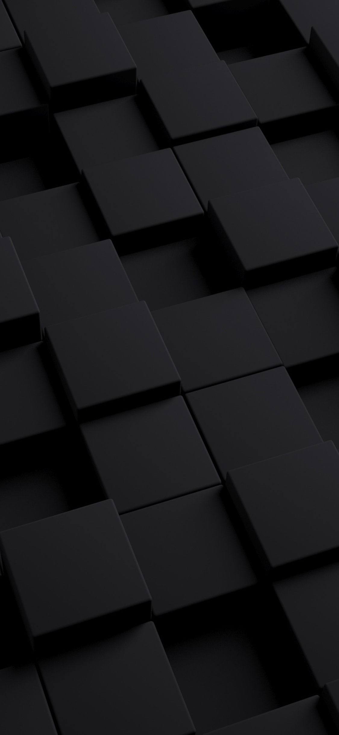 3D Black Cube iPhone XS, iPhone 10, iPhone X HD 4k Wallpaper, Image, Background, Photo and Picture
