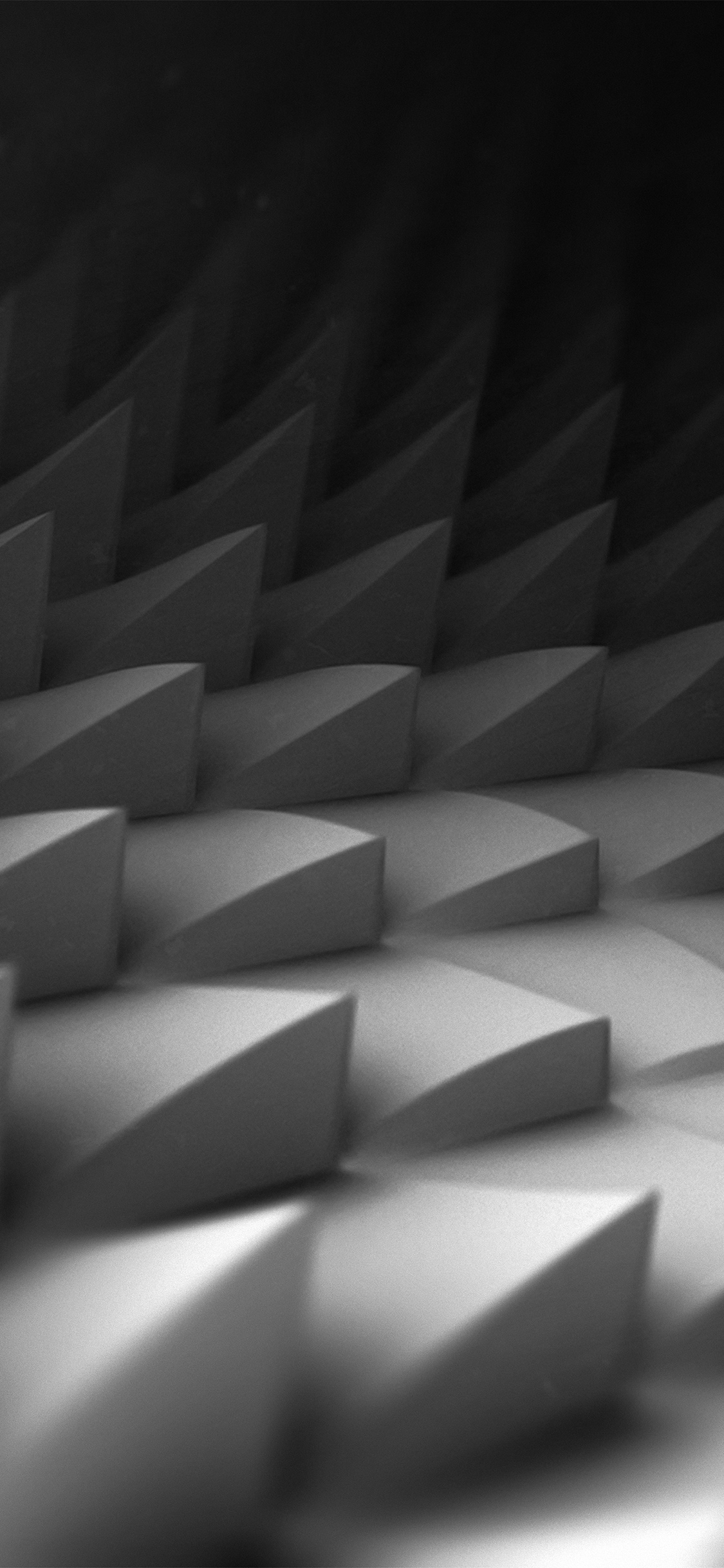 iPhone X wallpaperd art dark bw digital graphic pattern