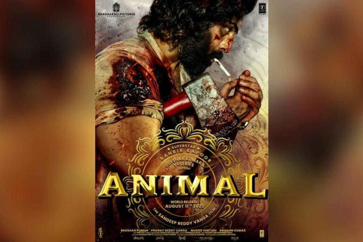 Ranbir Kapoor sports fierce look in 'Animal' poster- The New Indian Express