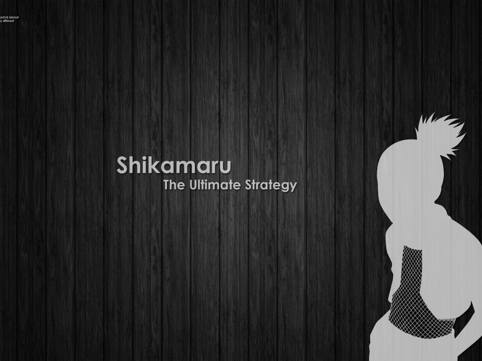 Download wallpaper background, silhouette, Naruto, Naruto, Shikamaru Nara, section shonen in resolution 1600x1200