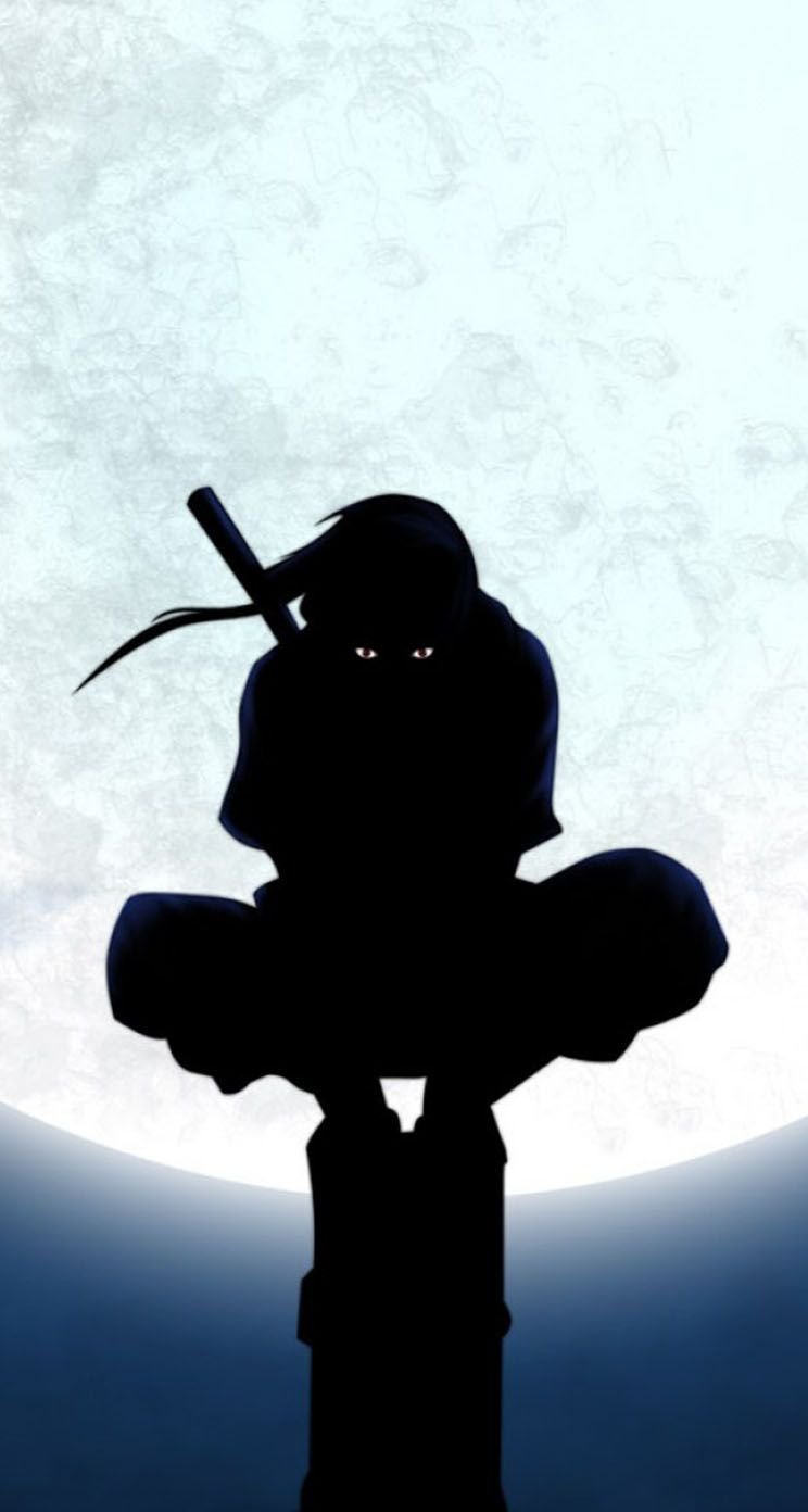 Itachi Uchiha Silhouette Wallpaper Download