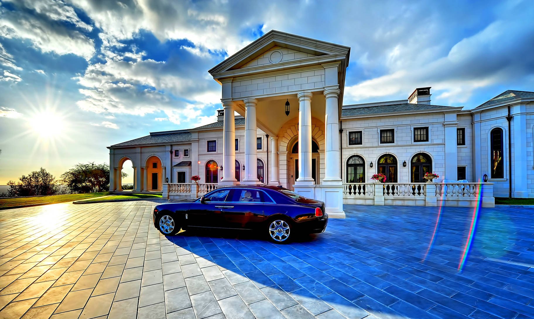 MANSION house building architecture interior design wallpaperx1092