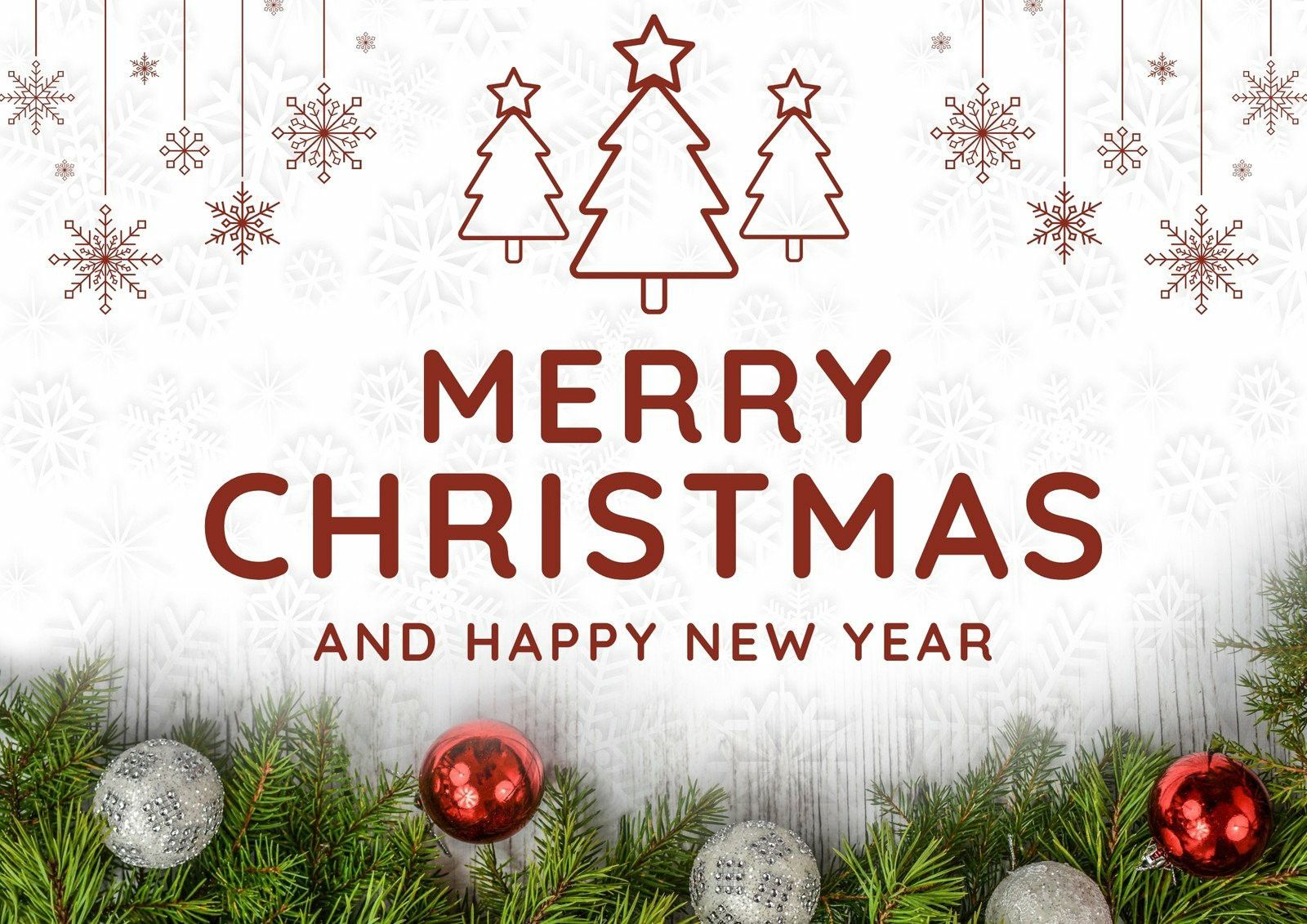 Wishing You a Merry Christmas and a Happy New Year 2024