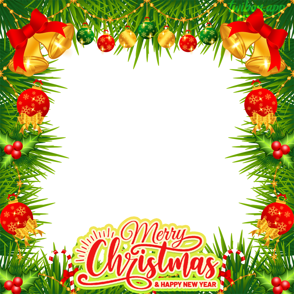Merry Christmas and a Happy New Year 2024 Photo Frame