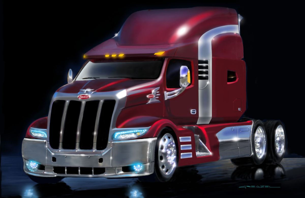 Automotive Design OEM Concepts. Big trucks, Big rig trucks, Trucks